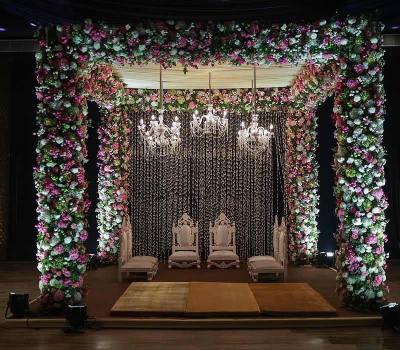 Priya and Rohan's mandap wedding