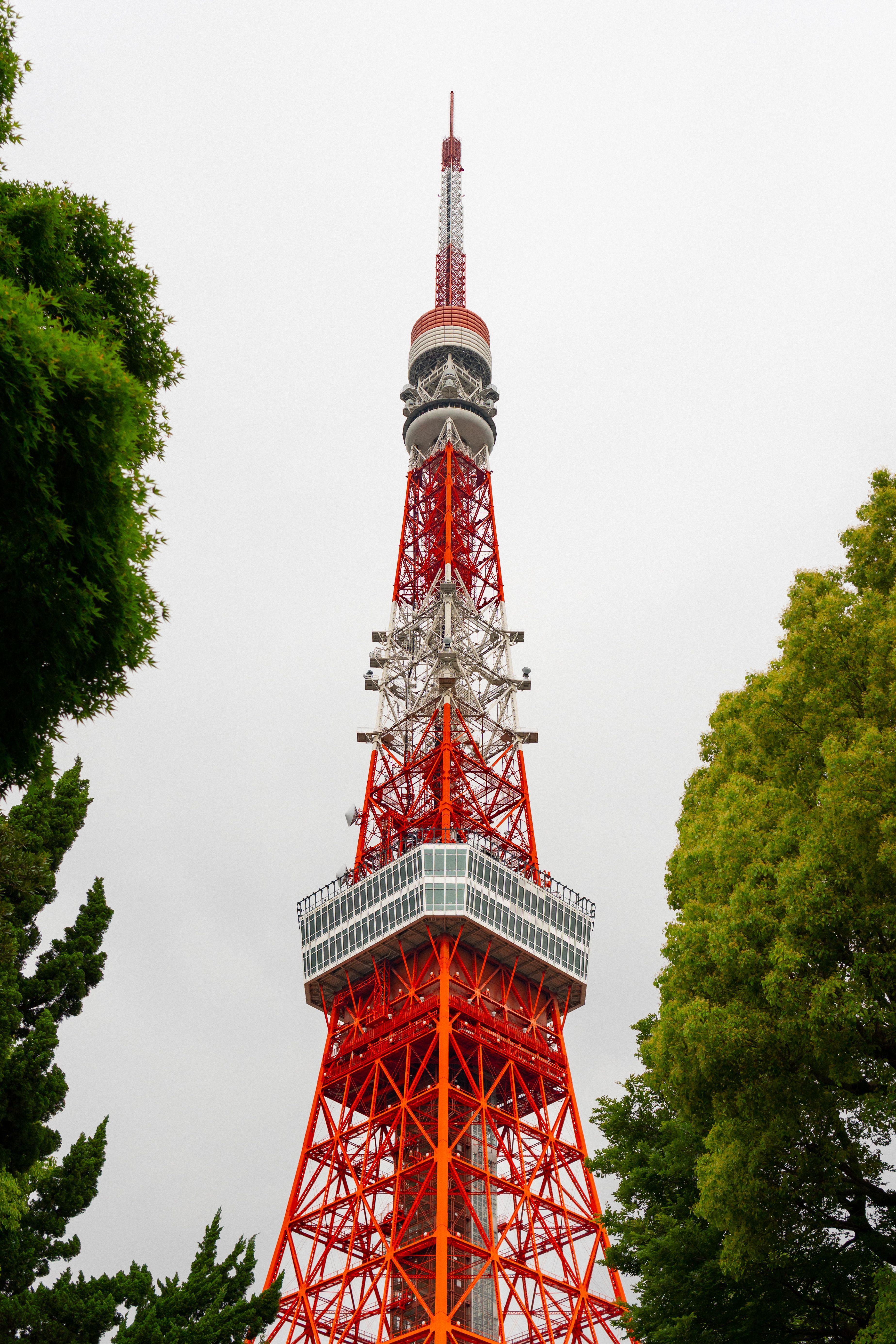 Iconic Tokyo Tower with Modern Cityscape · Free Stock Photo