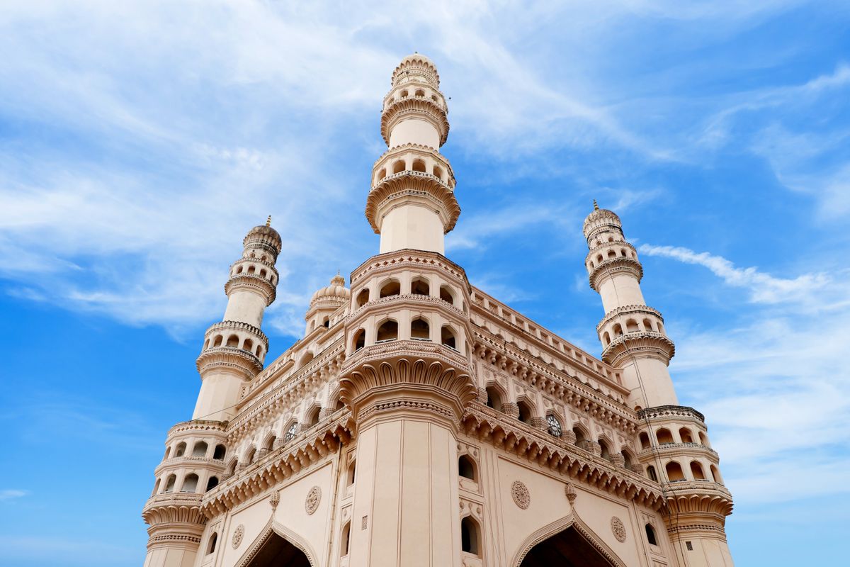Charminar Hyderabad - iconic 16th century monument and city landmark