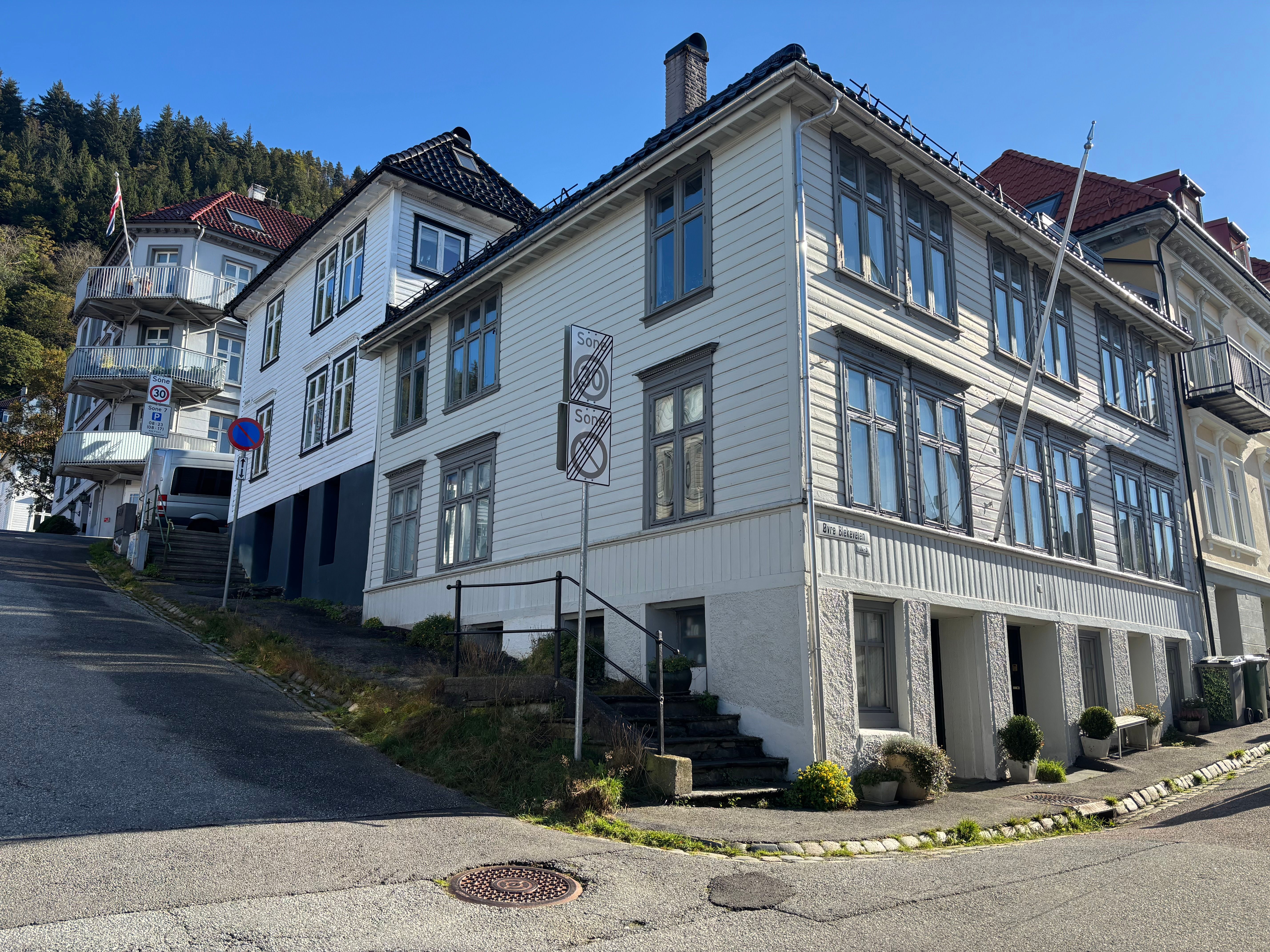 Treverk fasade rengjøring