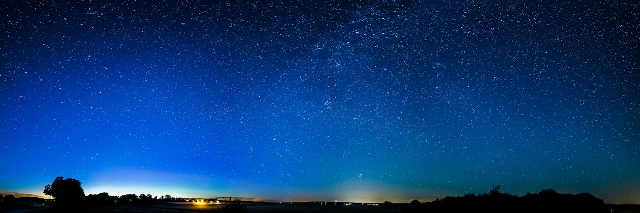 Gratis lagerfoto af aften, astronomi, blå
