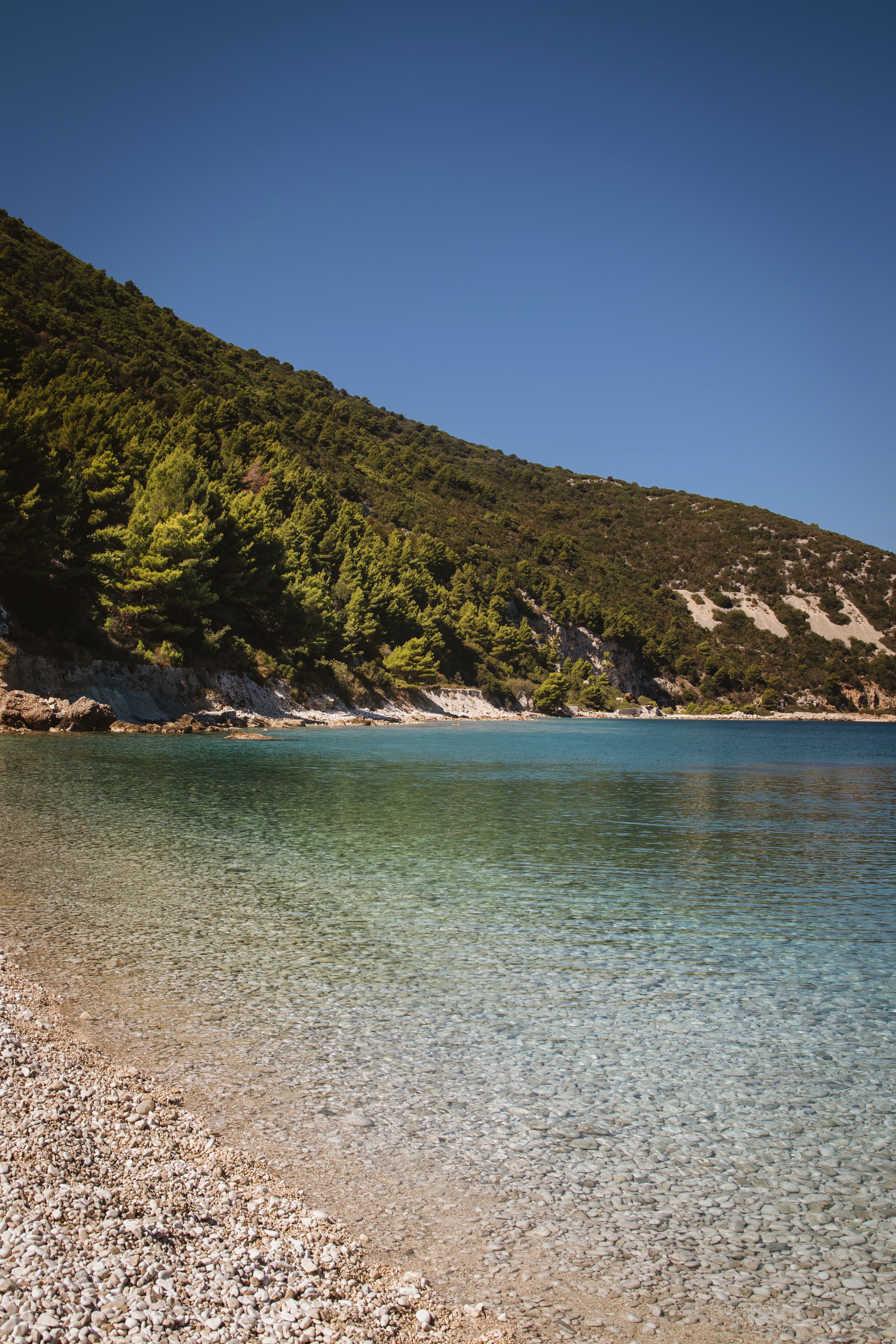 Scenic Beach on the Albanian Coastline · Free Stock Photo