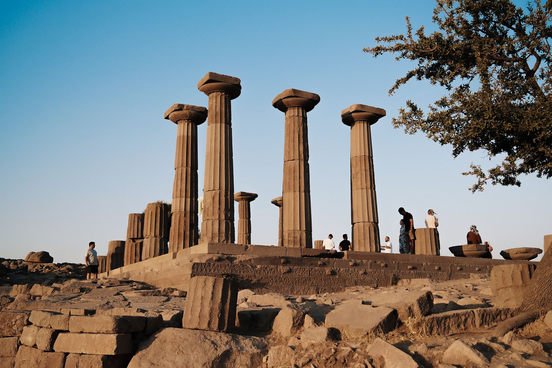 Popular sights in Assos Landmarks in Assos