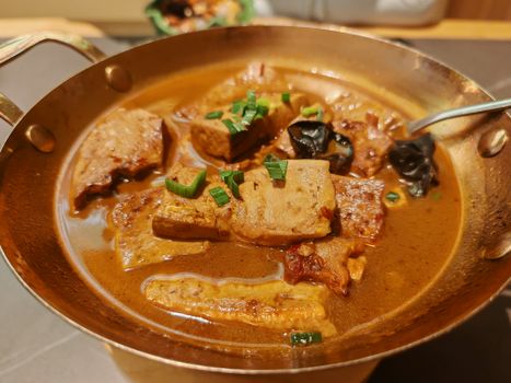 Poulet et légumes grillés à la coréenne