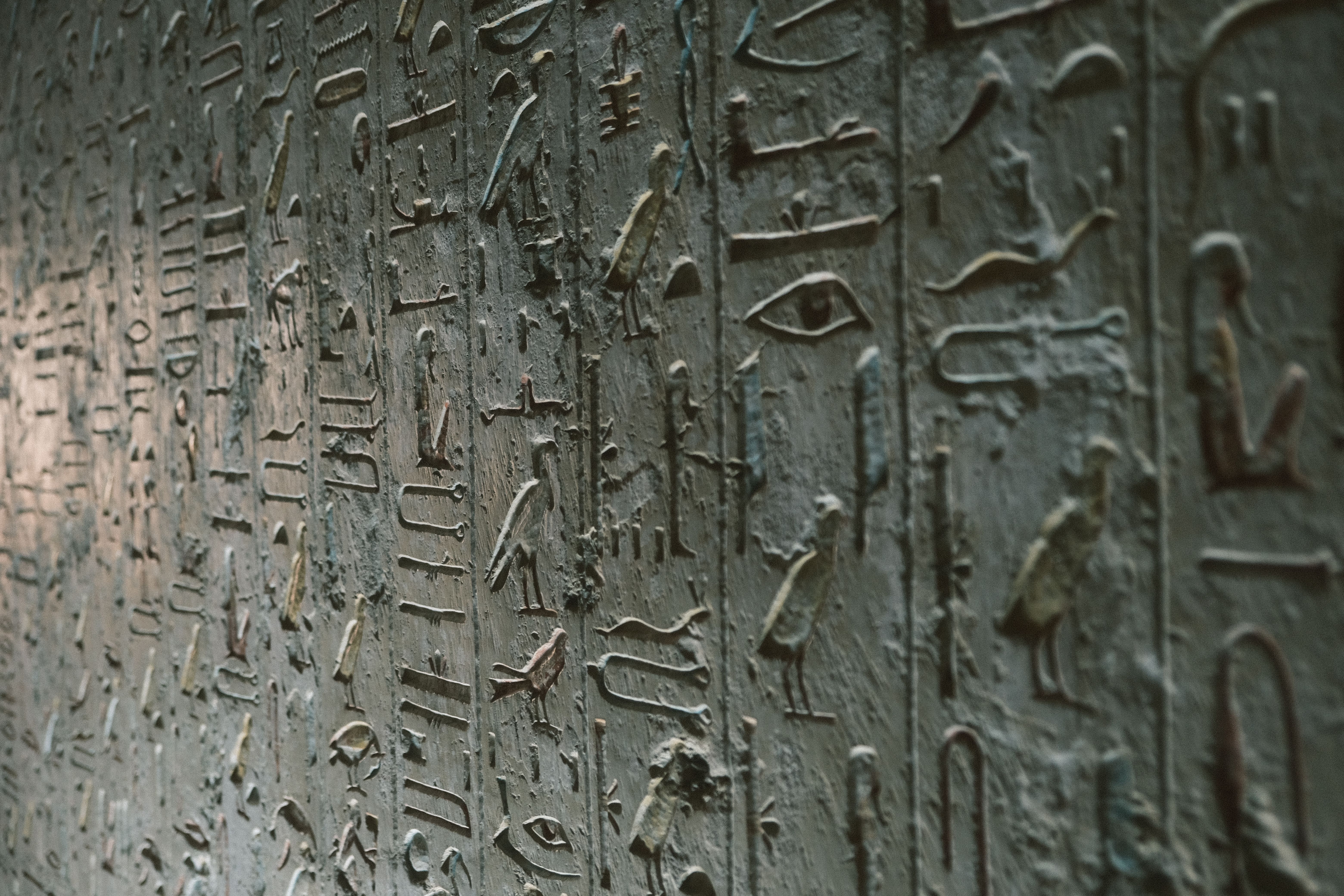 Ancient Egyptian Hieroglyphics Wall in Luxor · Free Stock Photo