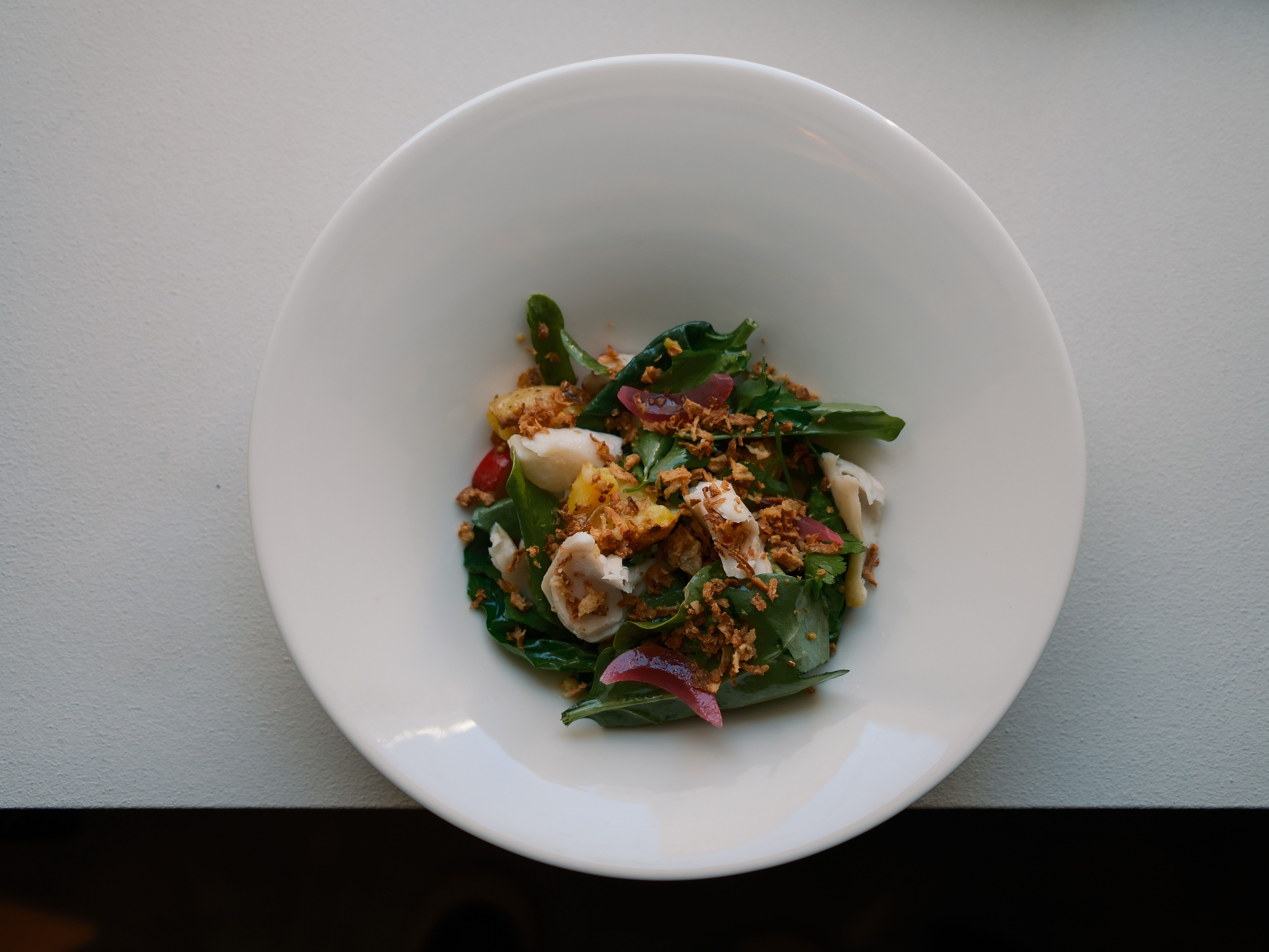 Weeknight Thai Basil with Garlic Greens