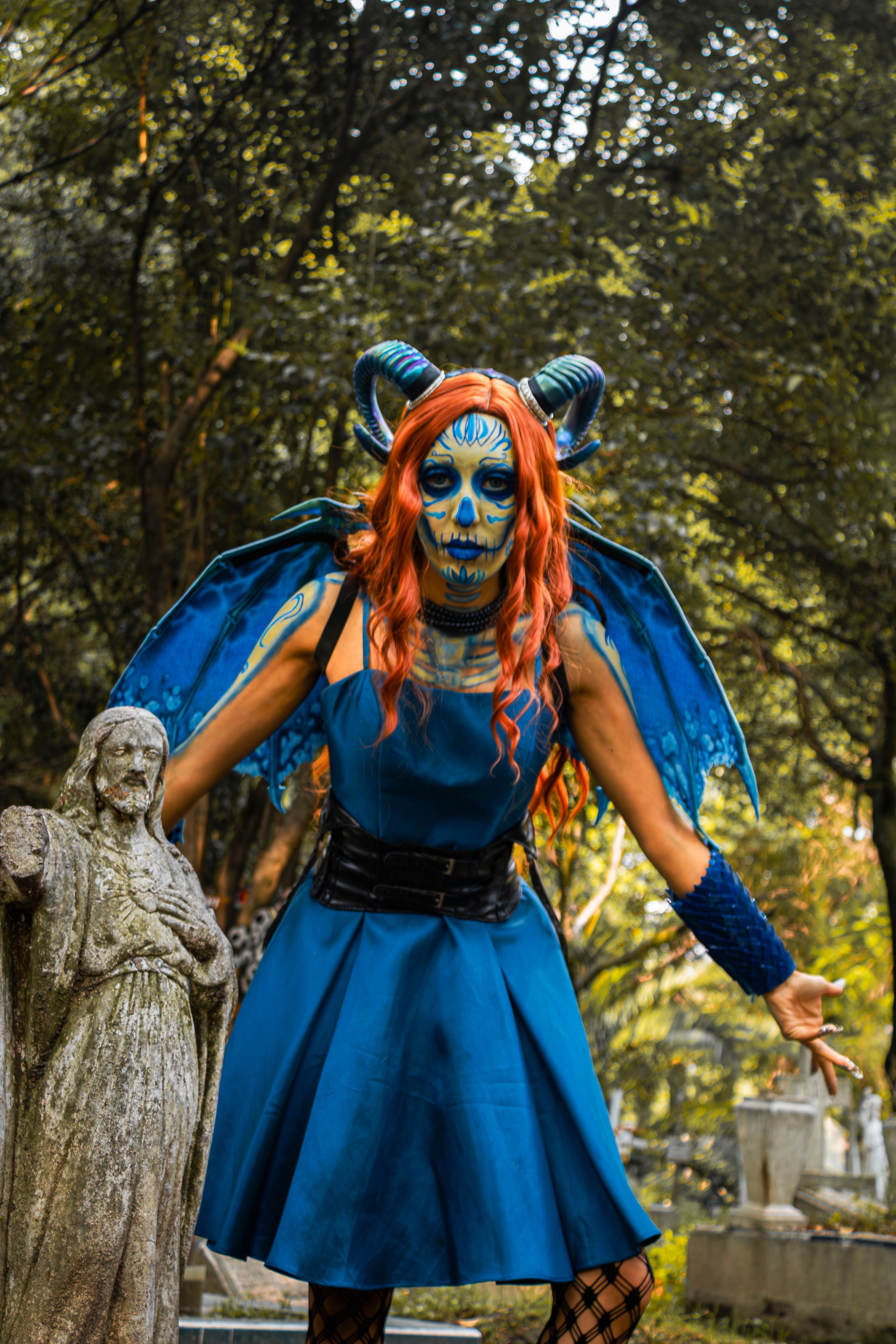 Halloween Costume With Blue Dress Photos, Download The BEST Free Halloween  Costume With Blue Dress Stock Photos & HD Images