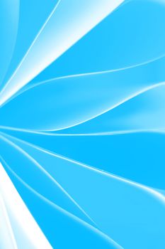 Dynamic abstract blue and white swirling pattern creating a sense of movement and depth.