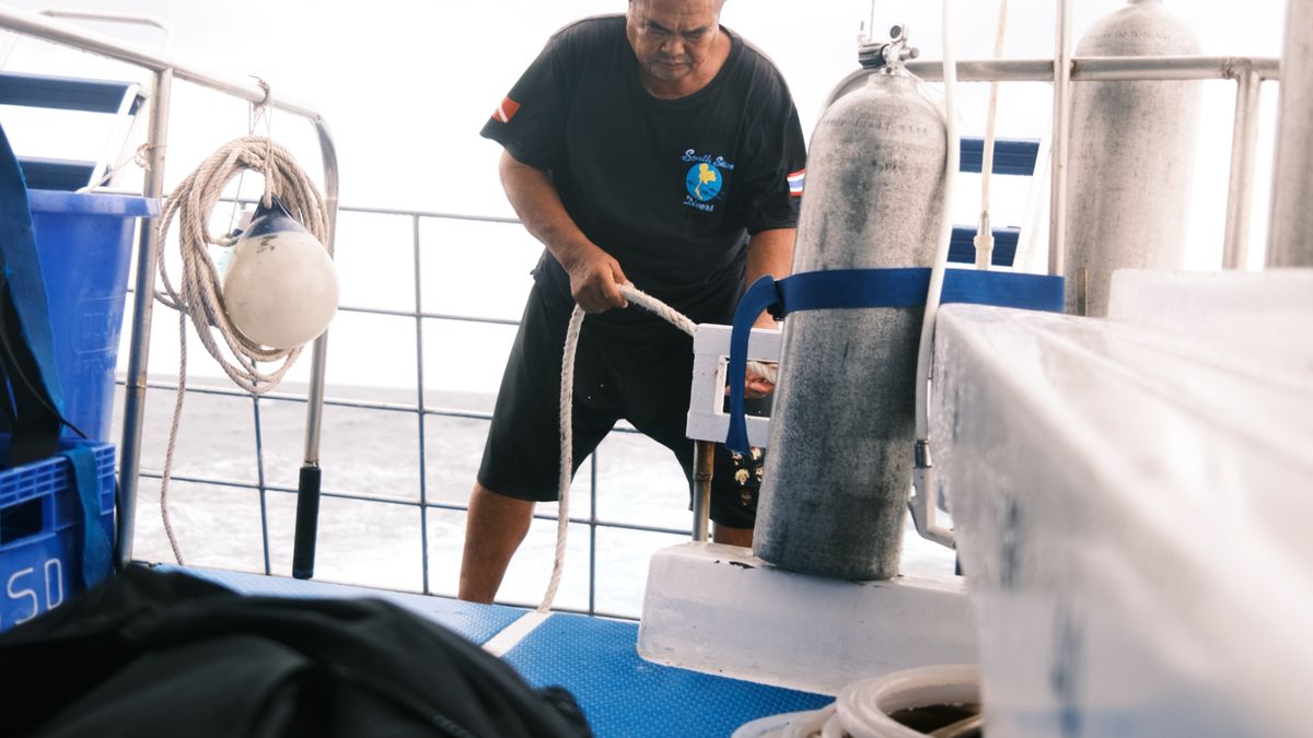 Récupération active après plongée sous-marine