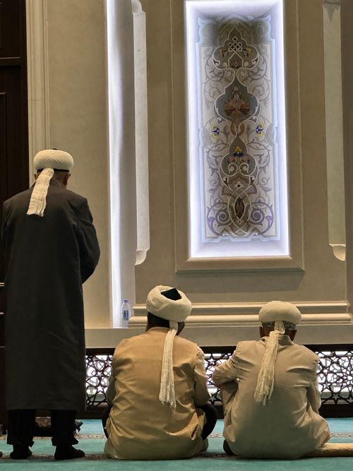 Free mosques namaz dad Stock Photo