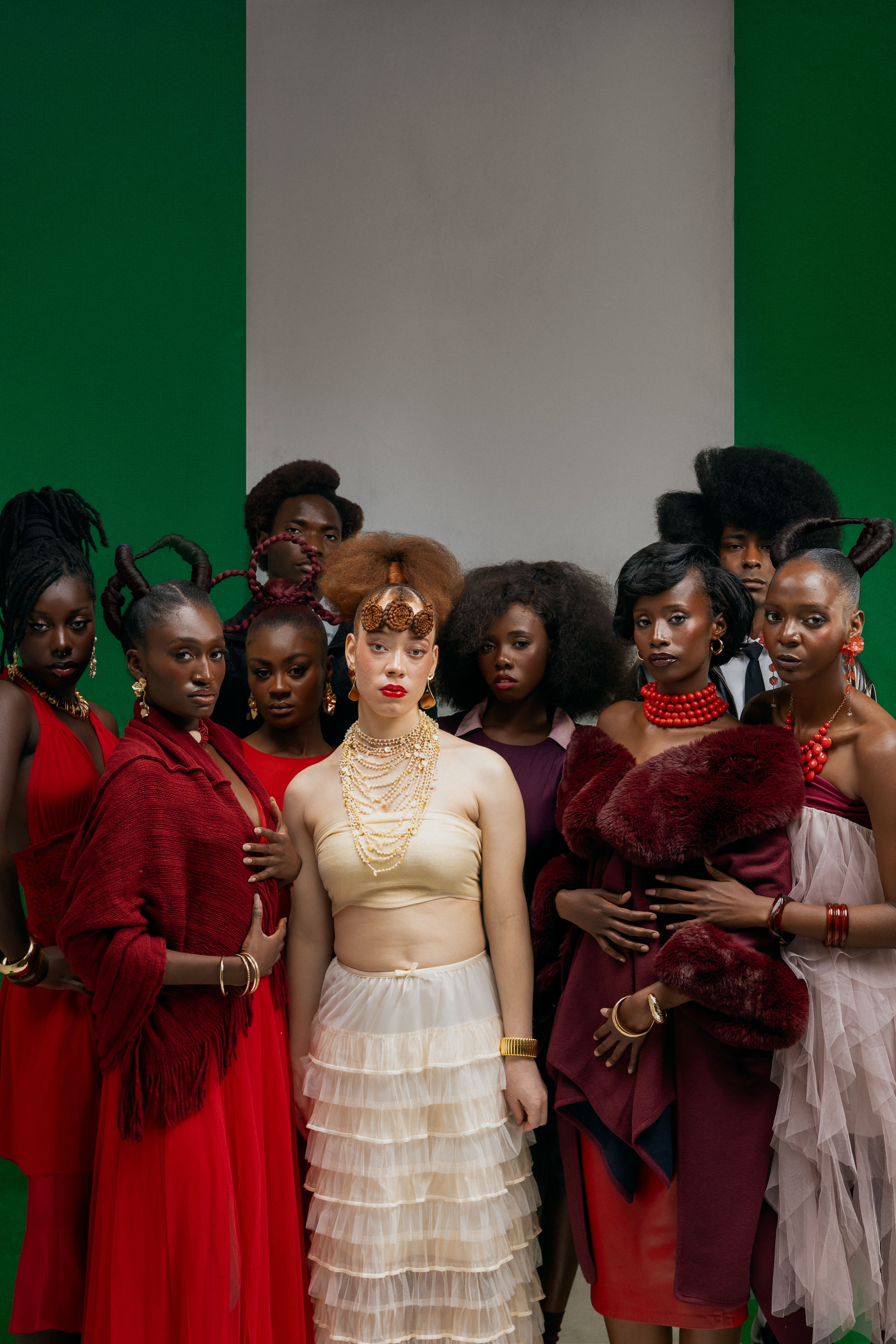 Diverse Fashion Portrait with Elegant Styling · Free Stock Photo