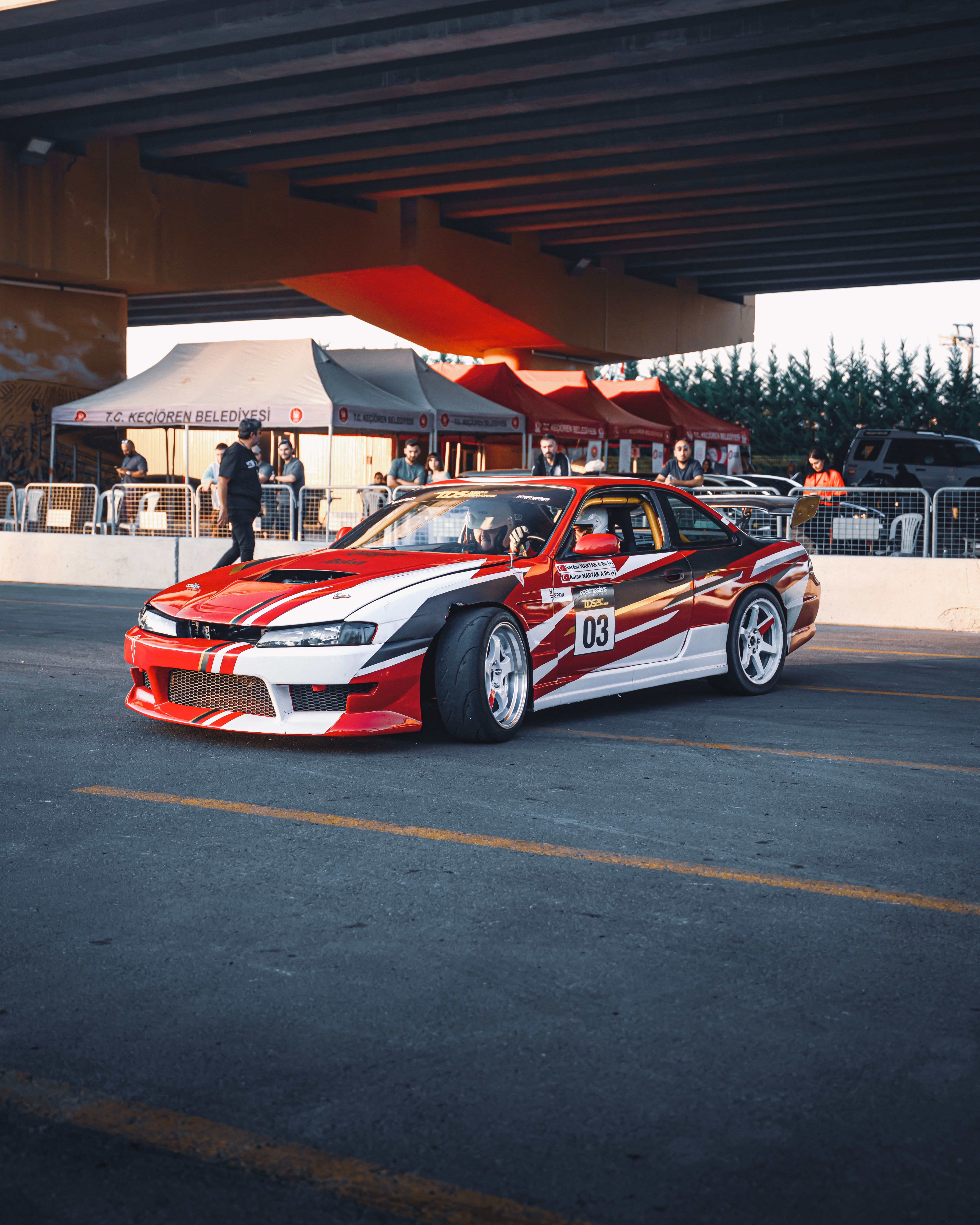 Red Sportscar at Ankara Car Show Event · Free Stock Photo
