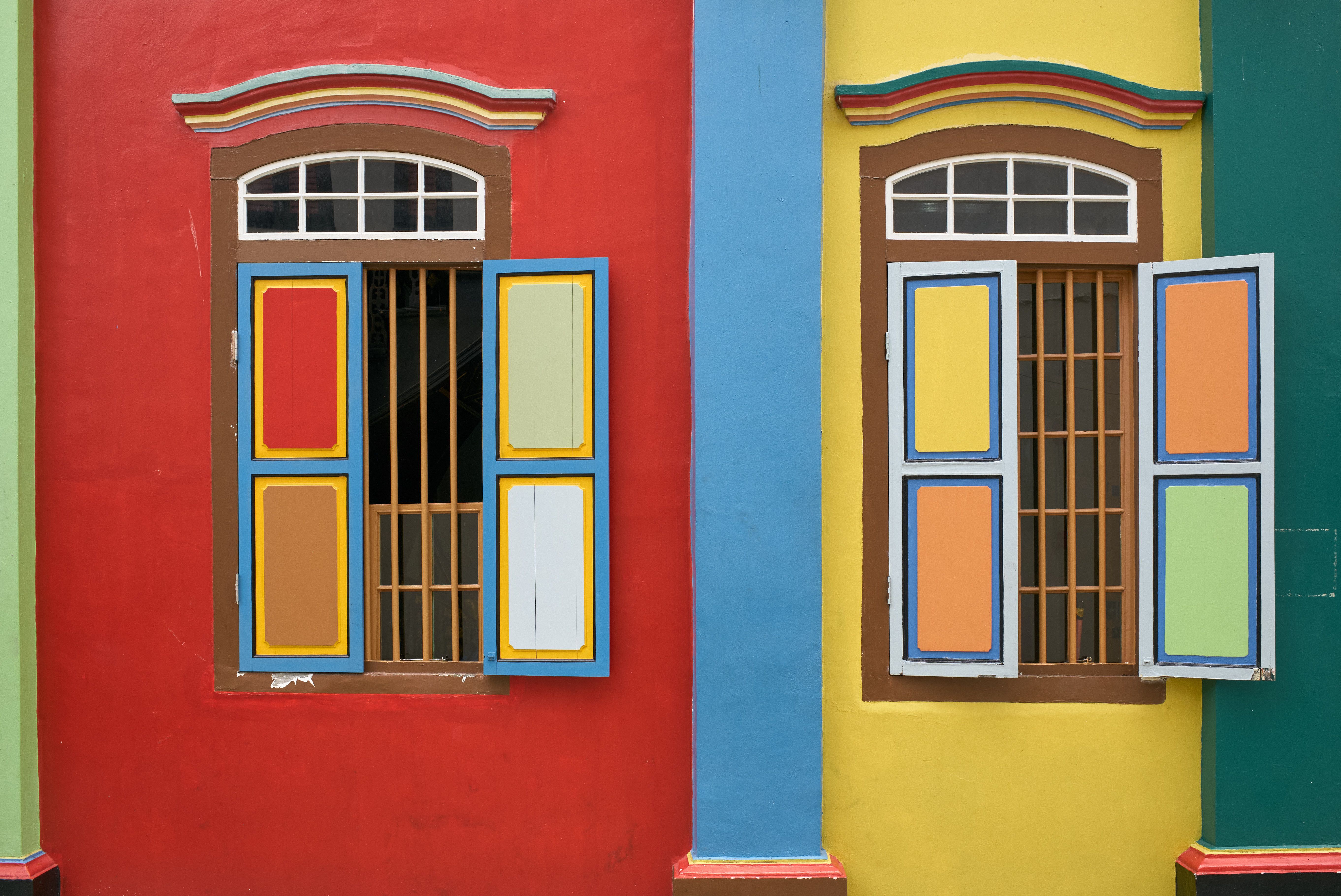 Colorful Columns · Free Stock Photo