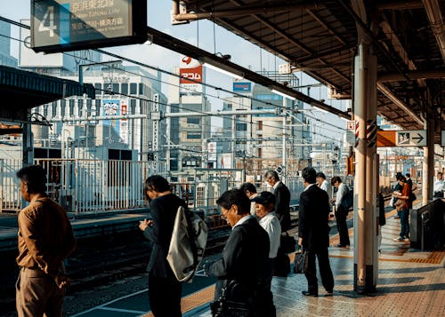 People on Train Station