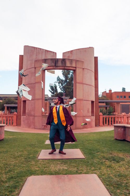 Free Graduation’s Happiness ! Stock Photo
