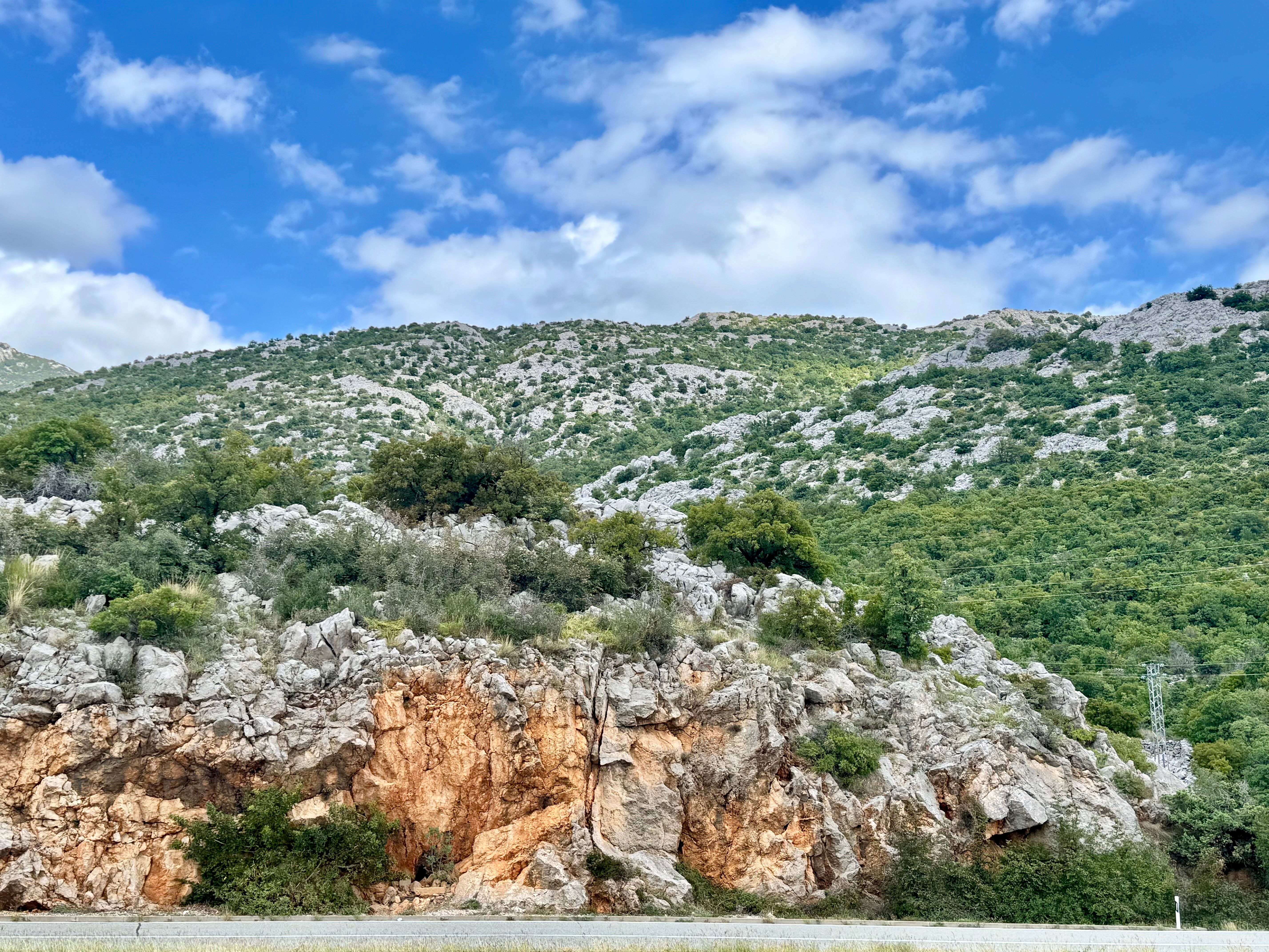 Scenic Rocky Landscape with Blue Sky · Free Stock Photo