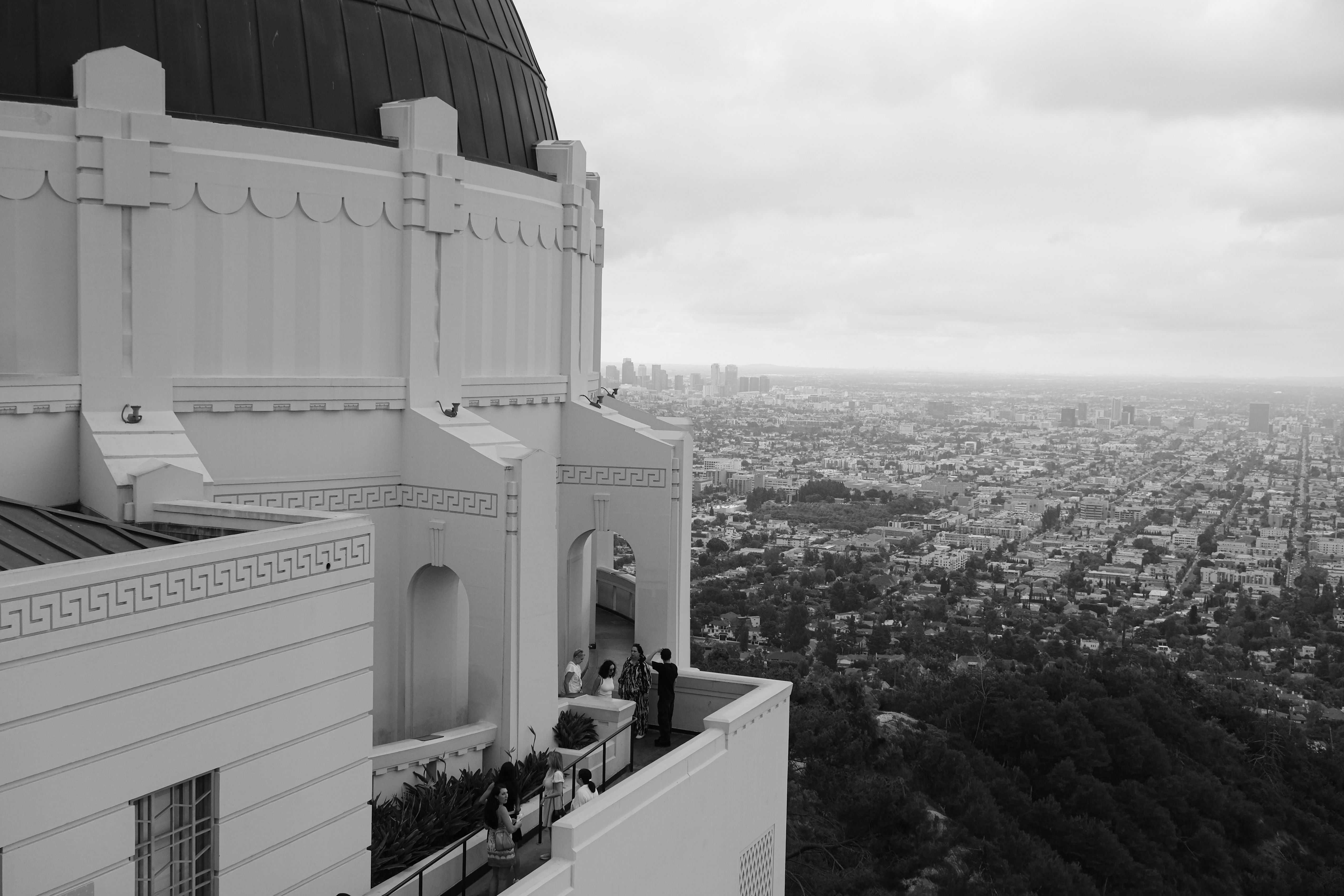 Griffith Observatory Overlooking Los Angeles Skyline · Free Stock Photo