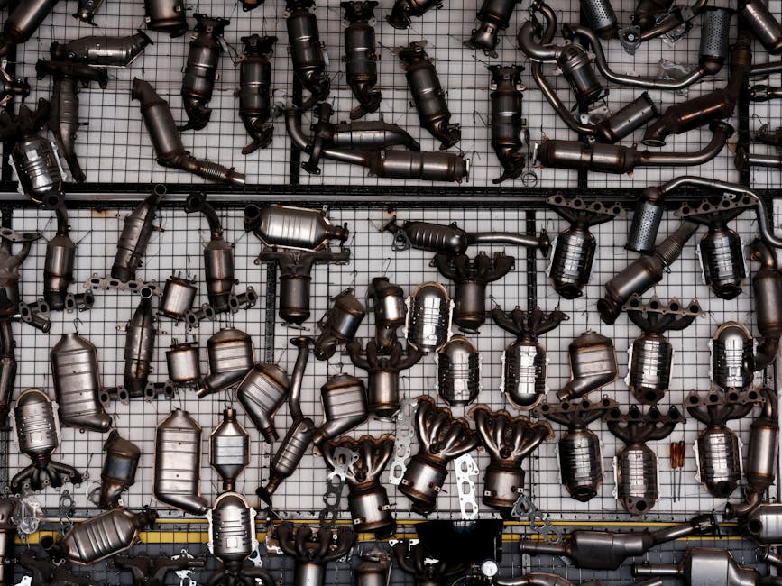 Auto repair shop workflow diagram