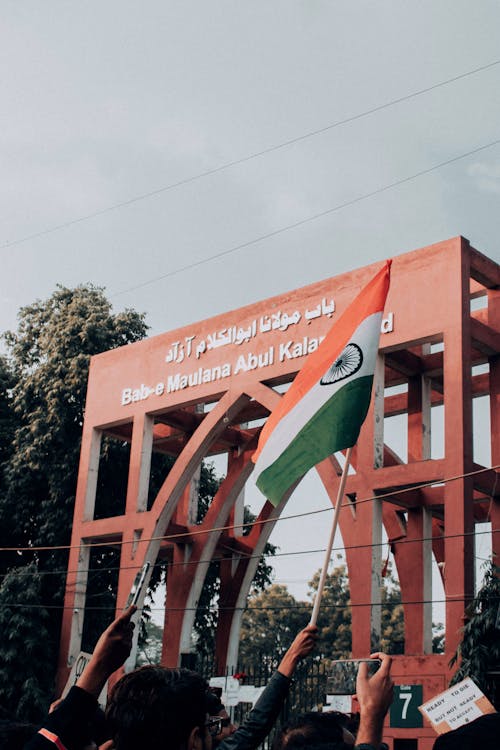 Hindistan, protesto, protestocular içeren Ücretsiz stok fotoğraf