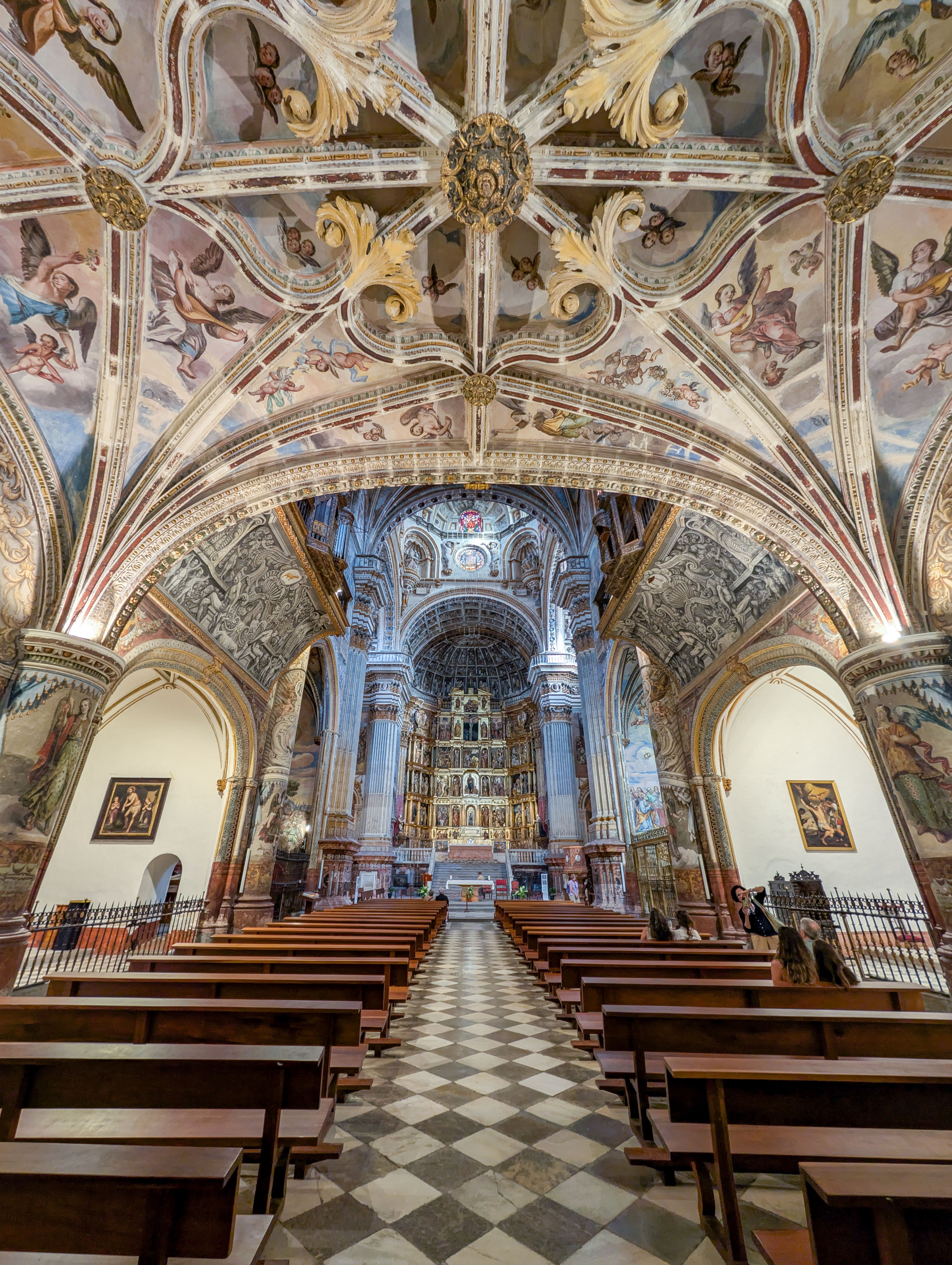 Renaissance Church Interior in Granada, Spain · Free Stock Photo
