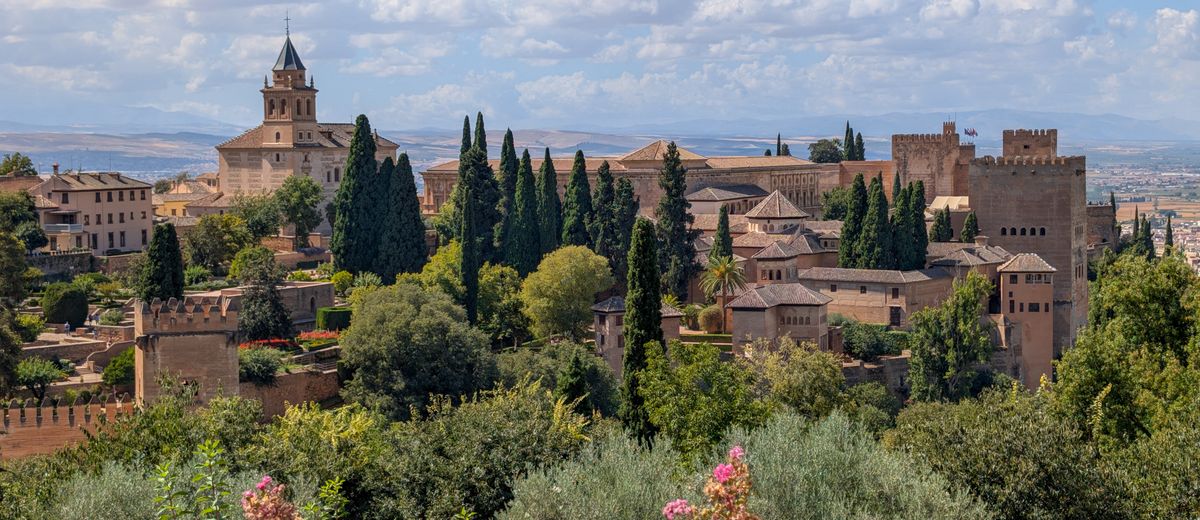 La Alhambra y sus jardines, en Granada