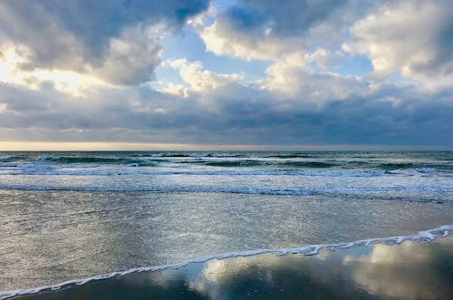 구름, 밀물, 바다의 무료 스톡 사진