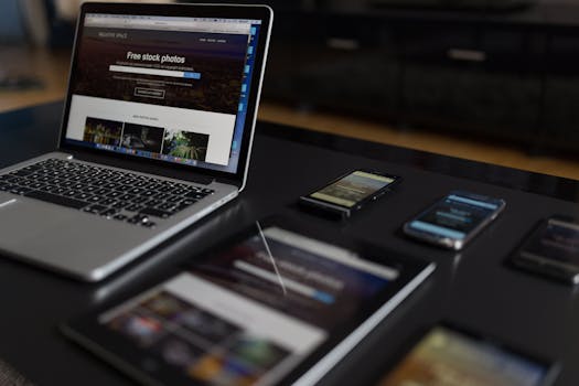 Free stock photo of iphone, dark, desk, laptop