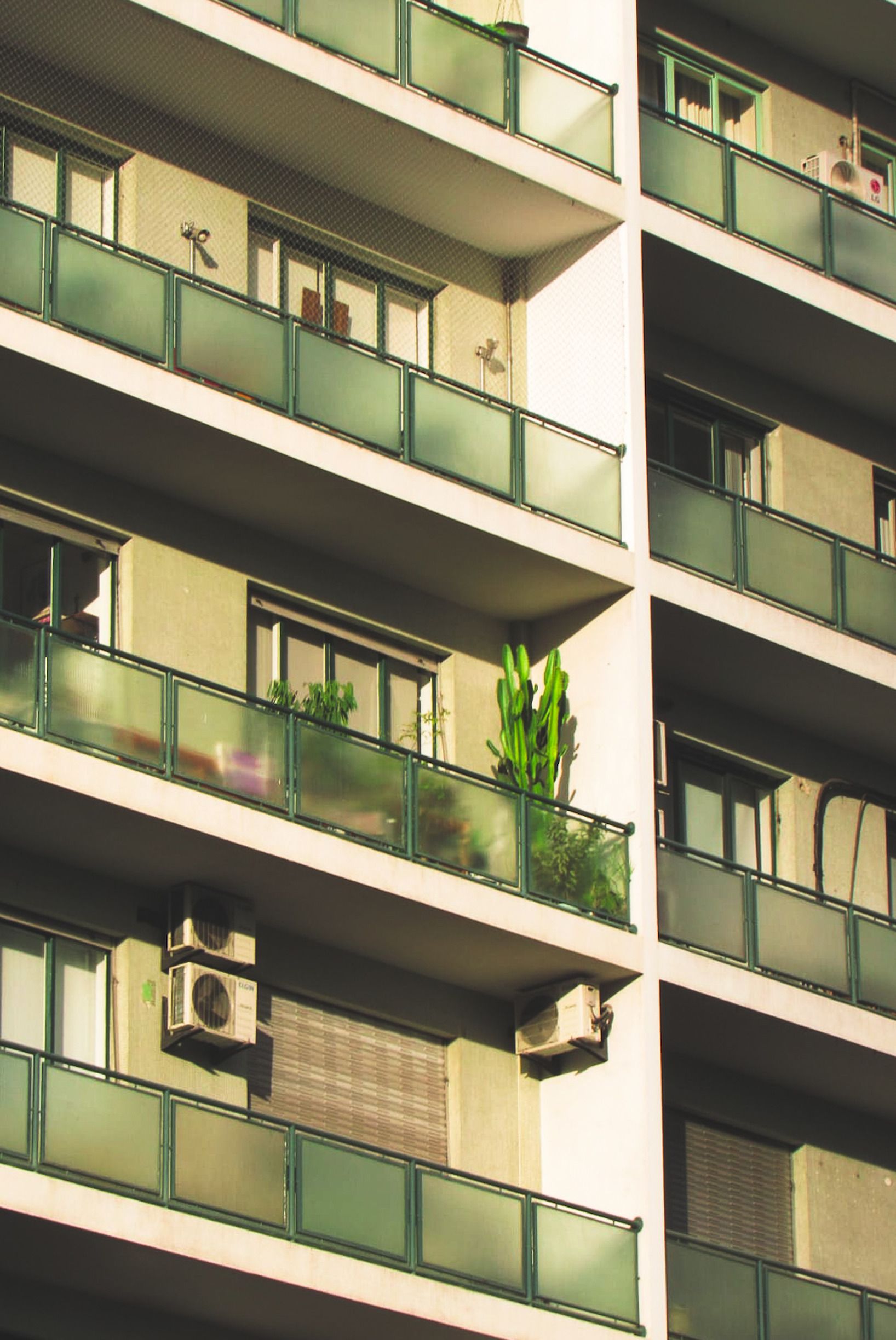 Varandas de apartamento moderno em São Paulo