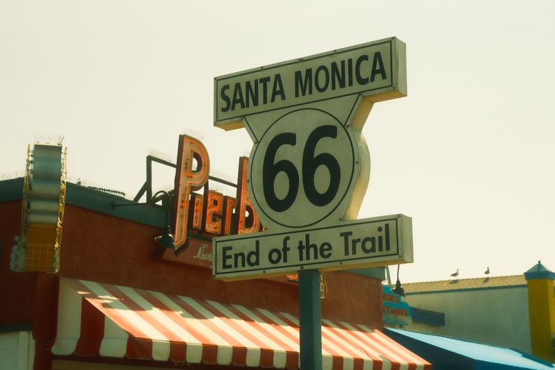 Ruta 66 en Santa Monica