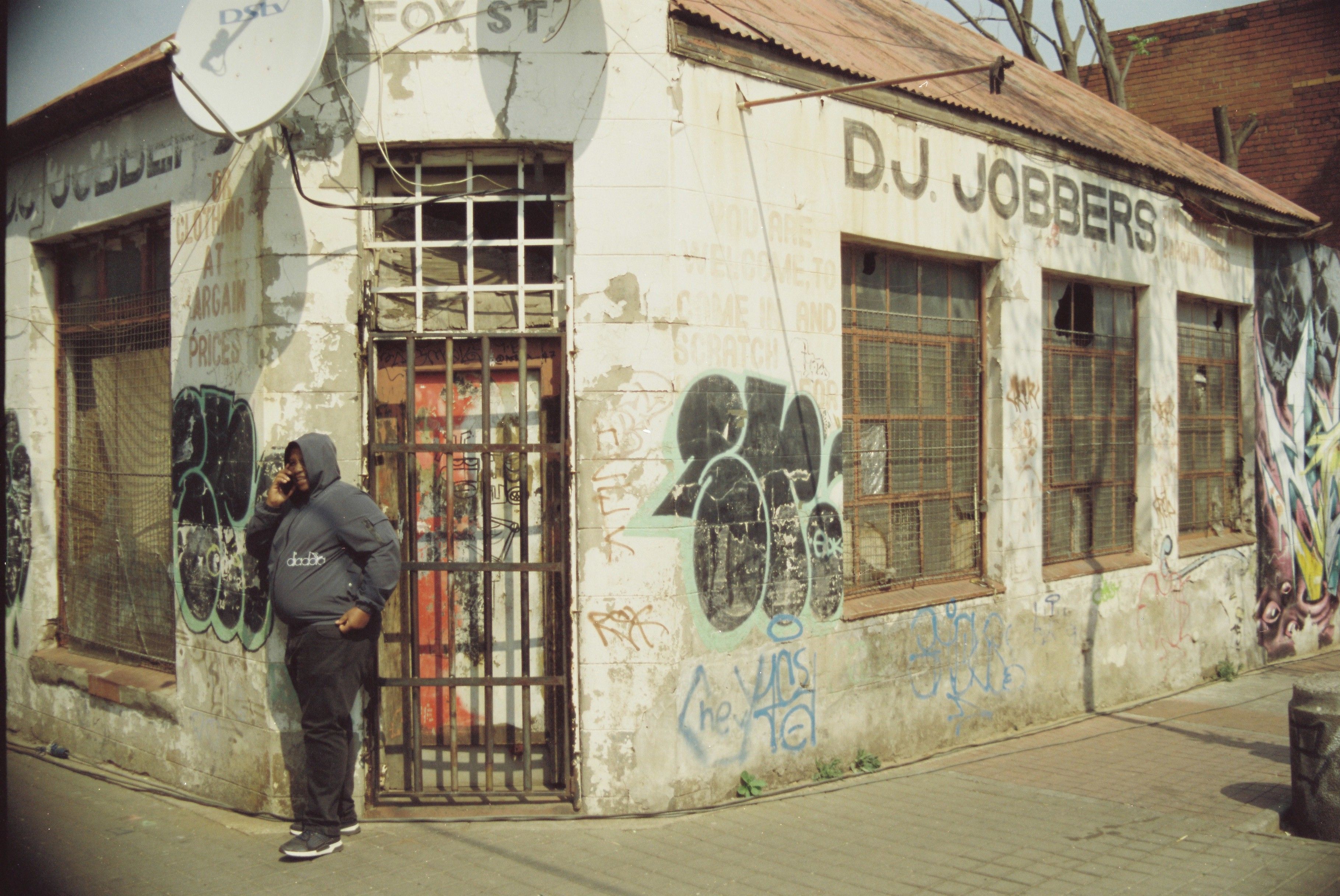 Exterior of a Vodacom store in South Africa