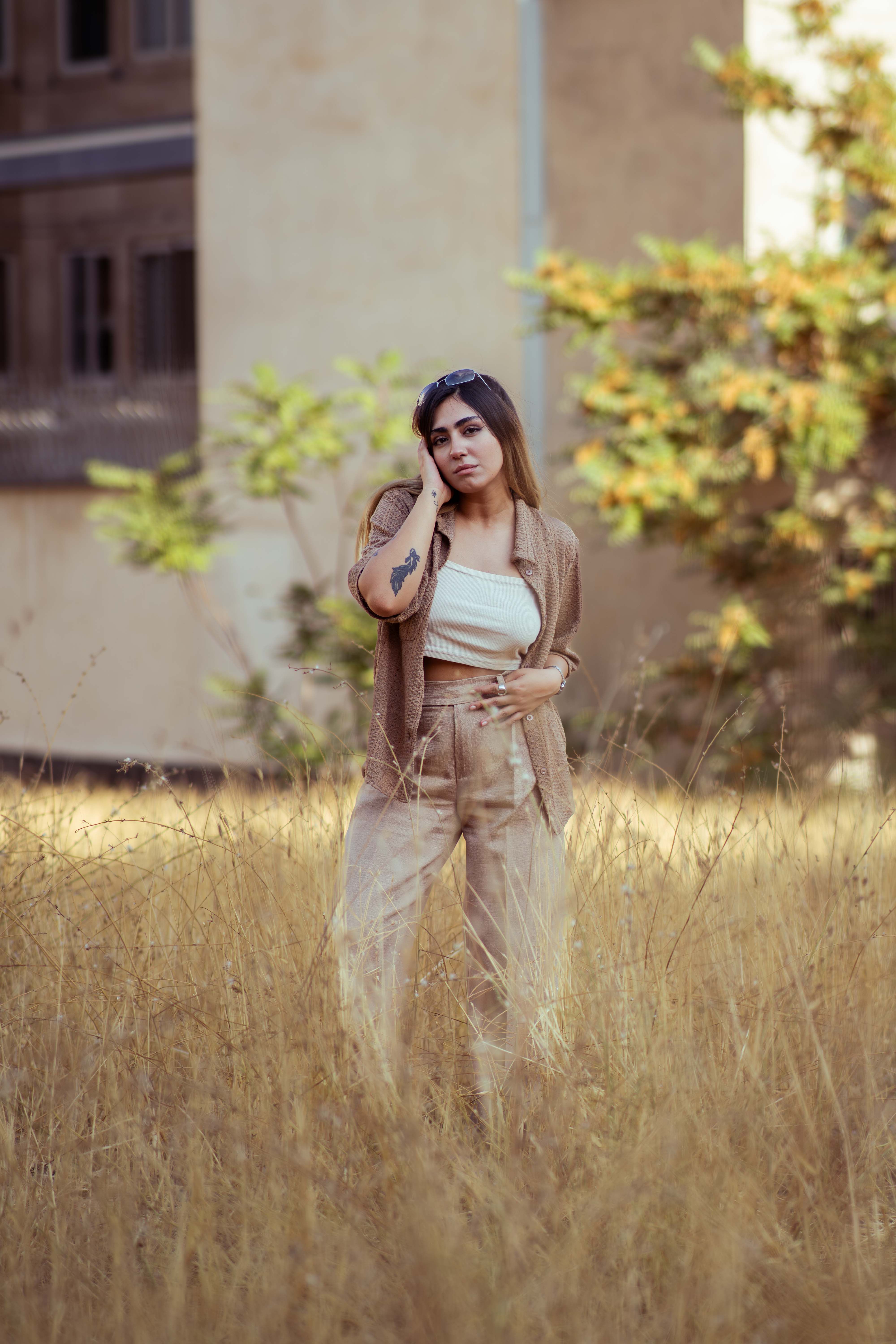 Portrait of a Smiling Woman Outdoors in Tehran · Free Stock Photo
