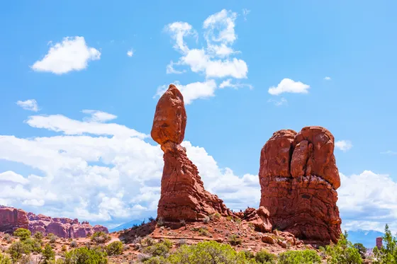 Balanced Rock in Arches National Park