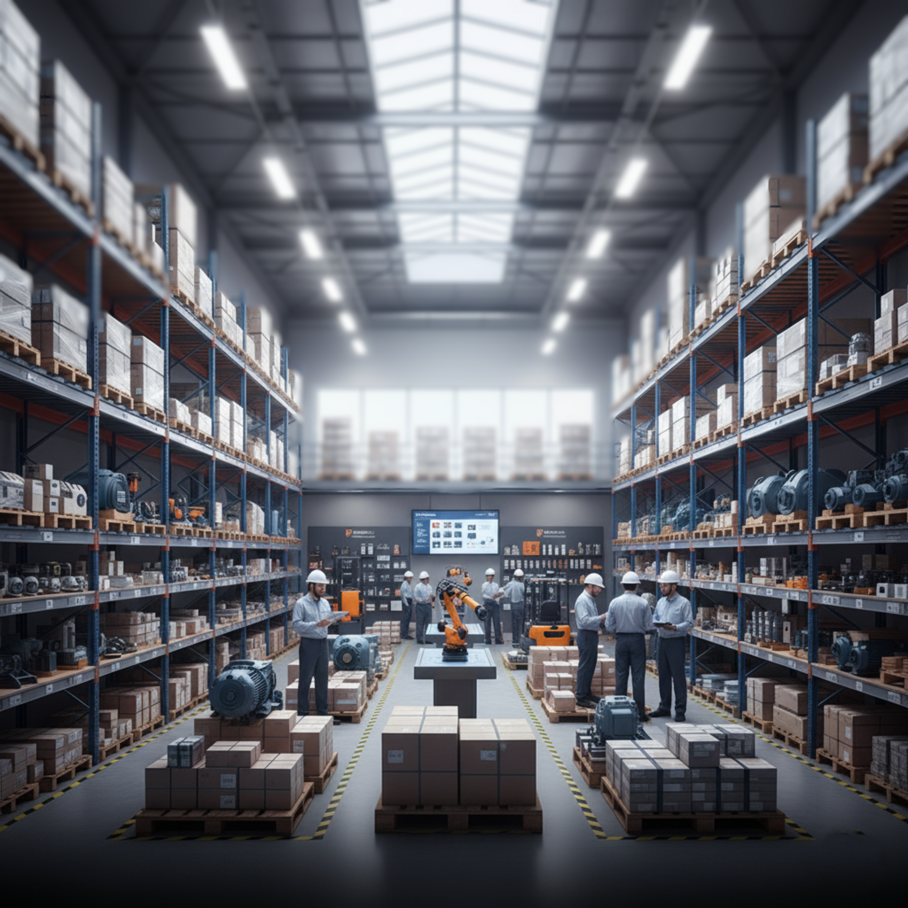 Industrial supplies background