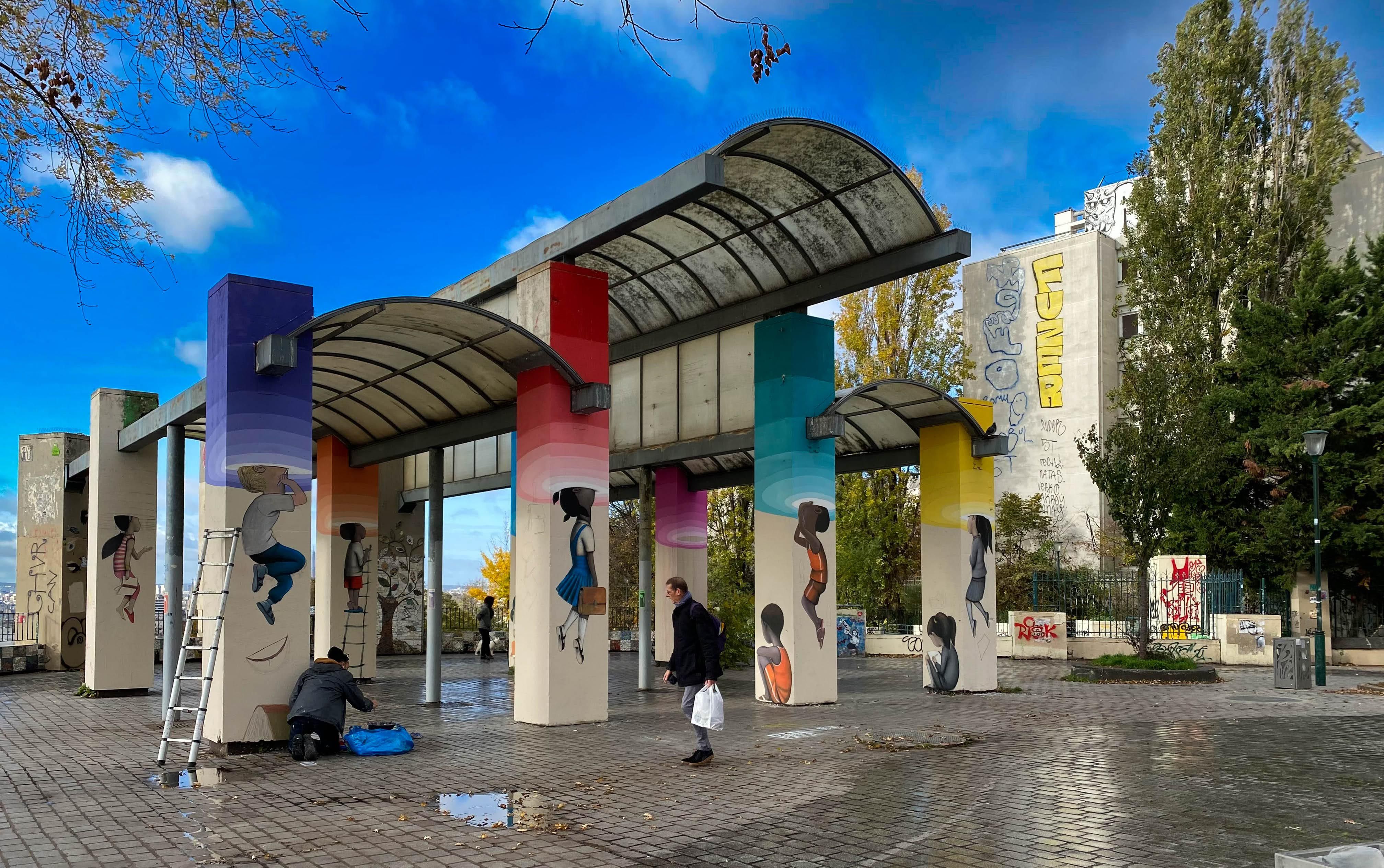 Cités aux fresques murales : galeries à ciel ouvert