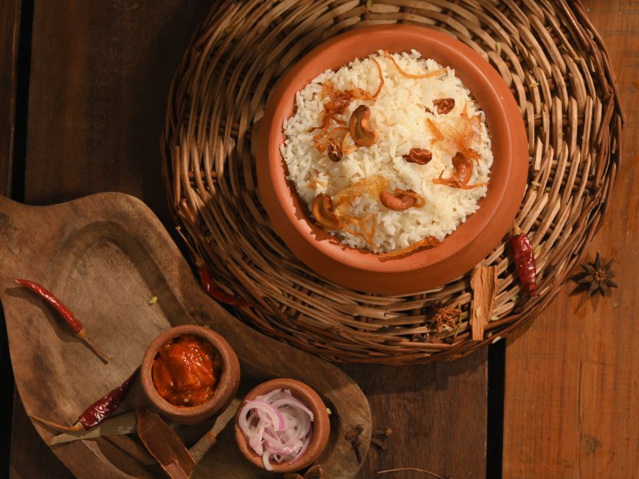 Lemon Rice + Pappad