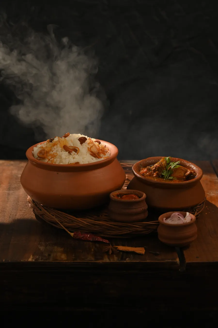 Bhavna Rice with Spicy Chicken