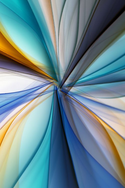 Free Vivid abstract image featuring dynamic colorful lines creating a striking visual pattern. Stock Photo