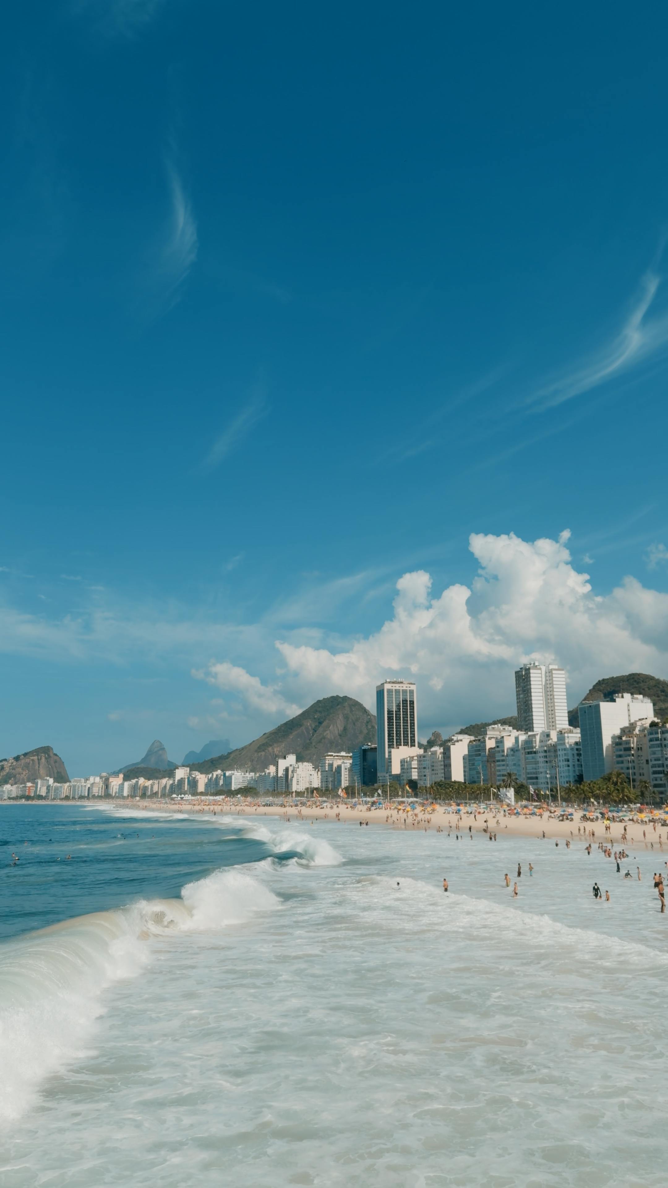 Vista panorámica de Copacabana
