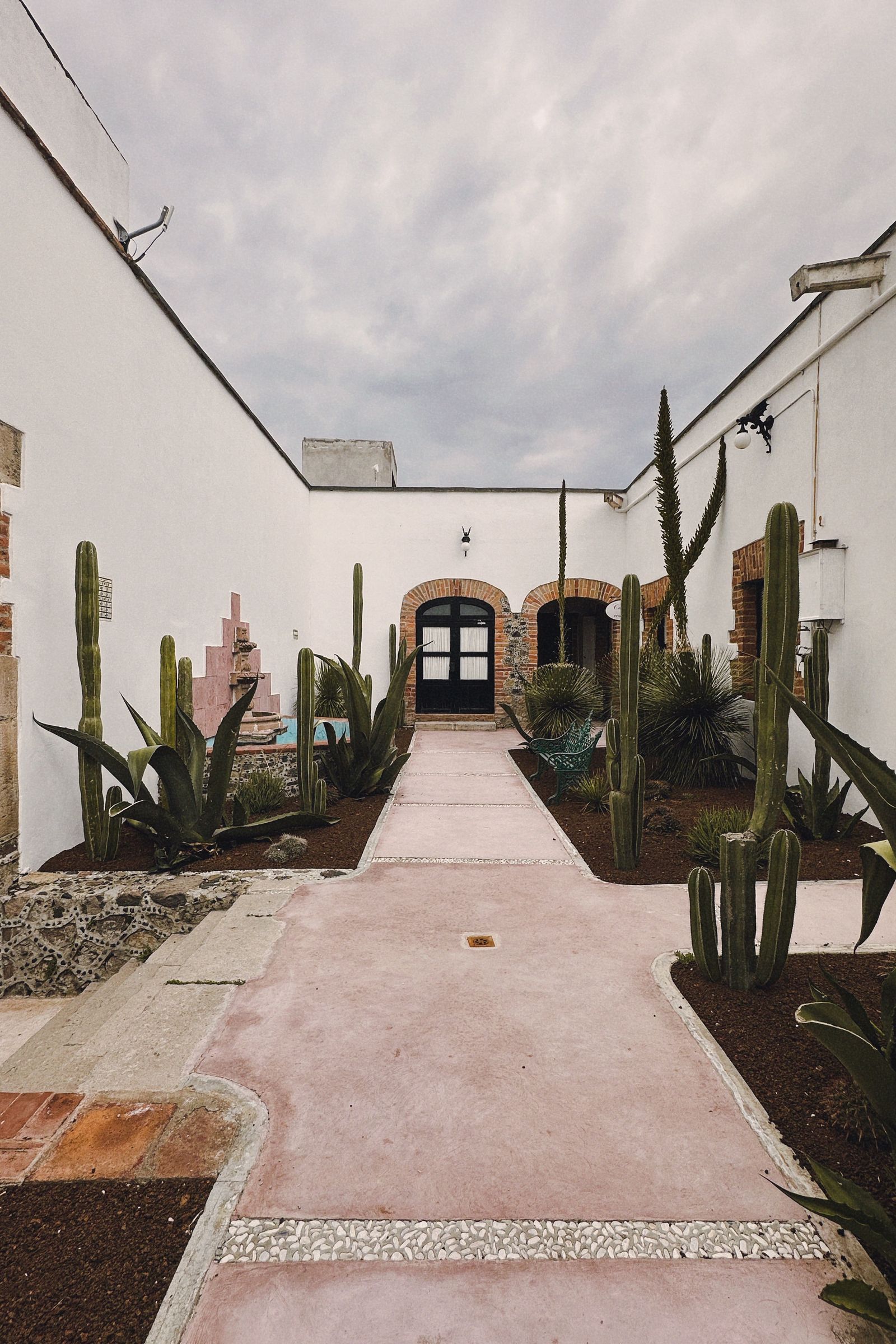 Private courtyard