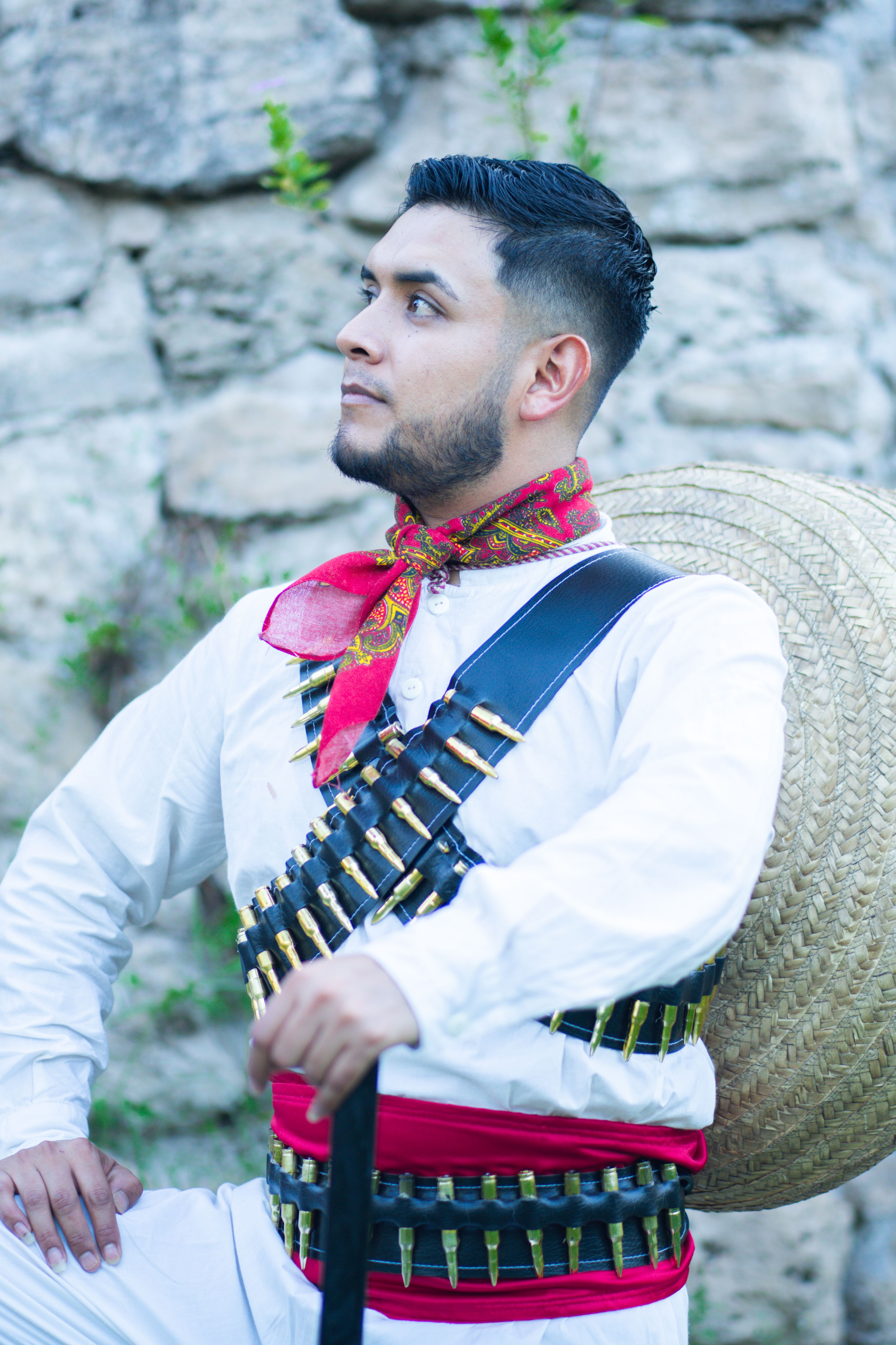 Traditional Mexican Charro Attire Portrait · Free Stock Photo