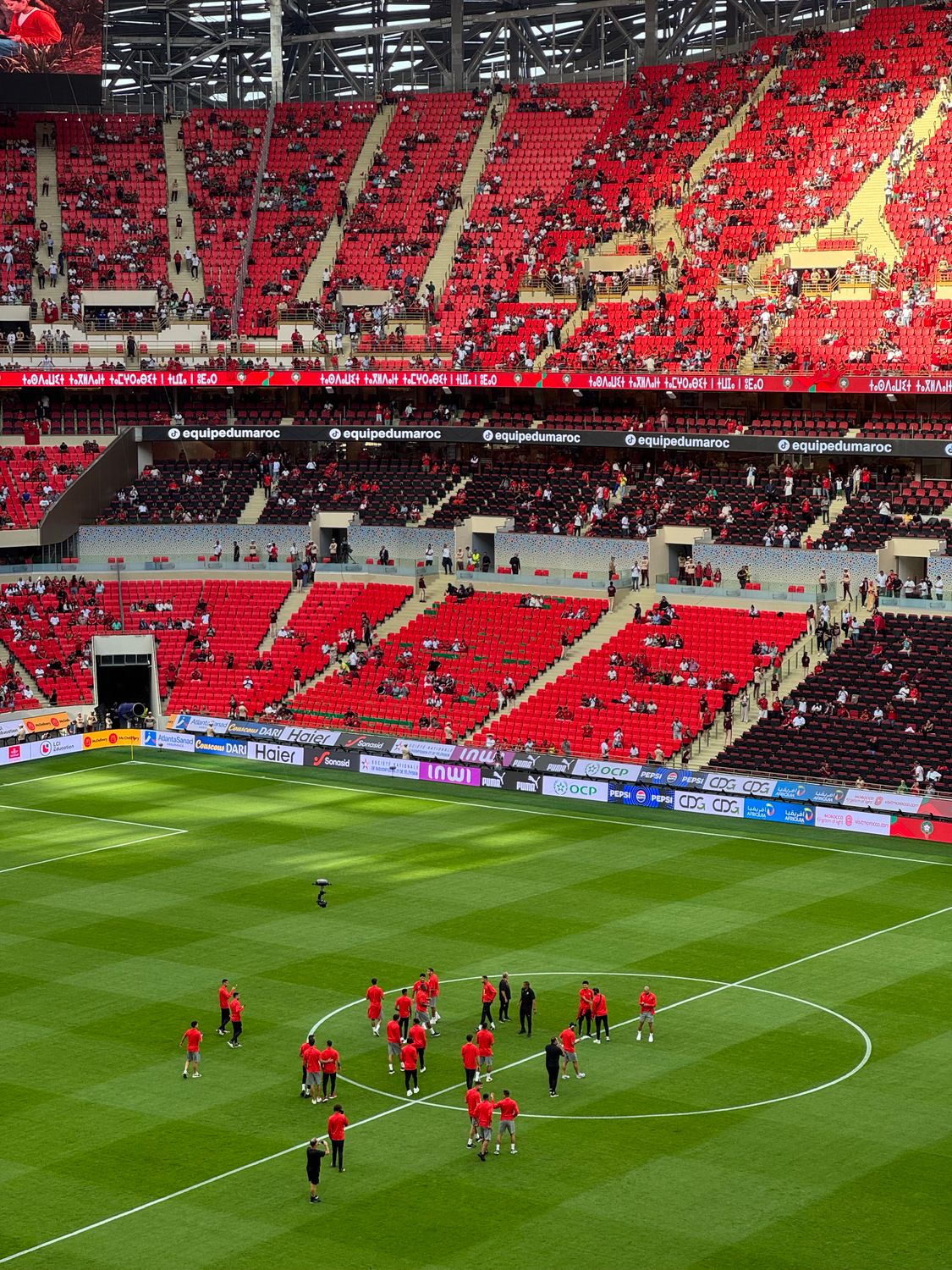 Football Match at Rabat Stadium in Morocco · Free Stock Photo