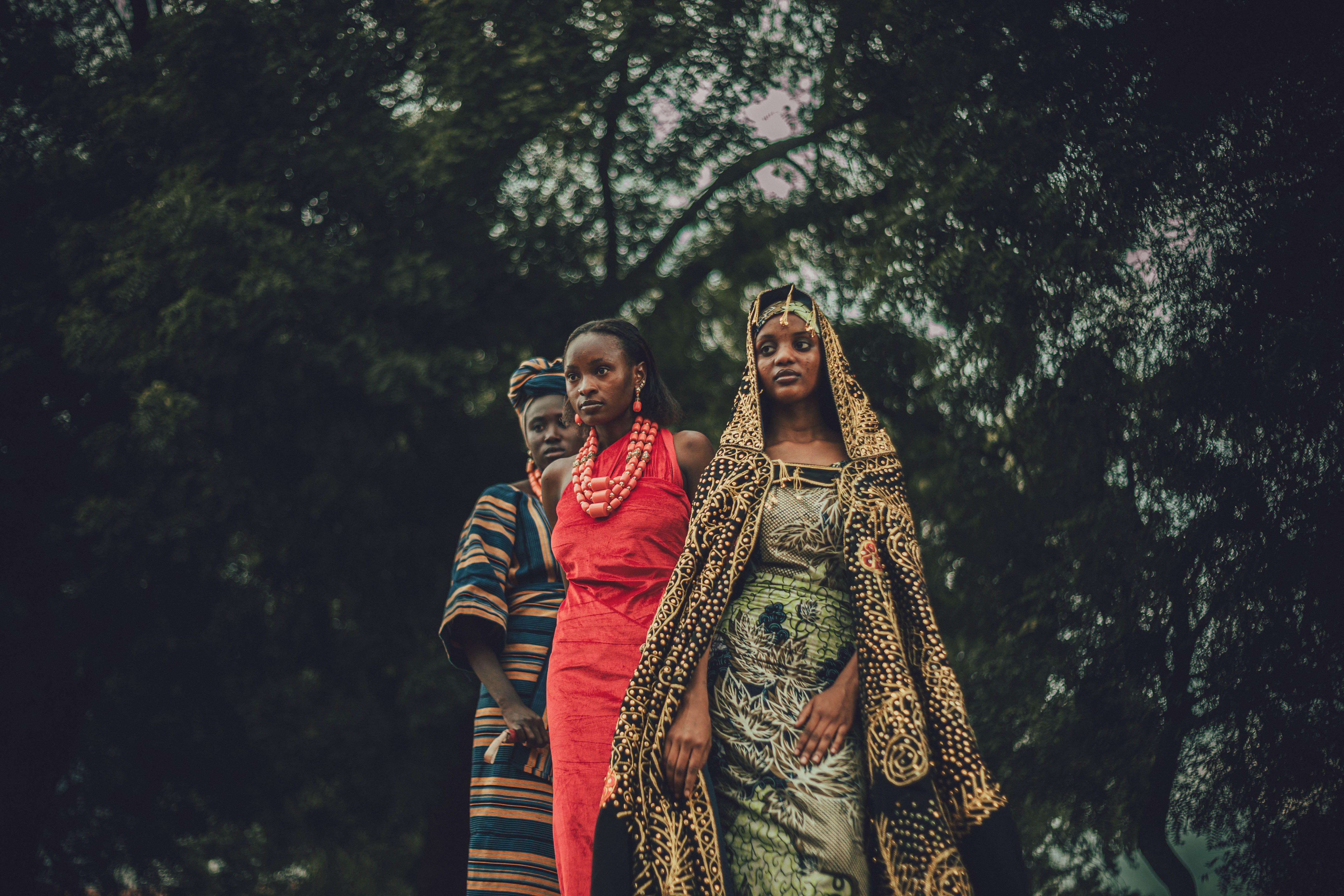 Cultural Portrait of Individuals in Traditional Attire · Free Stock Photo
