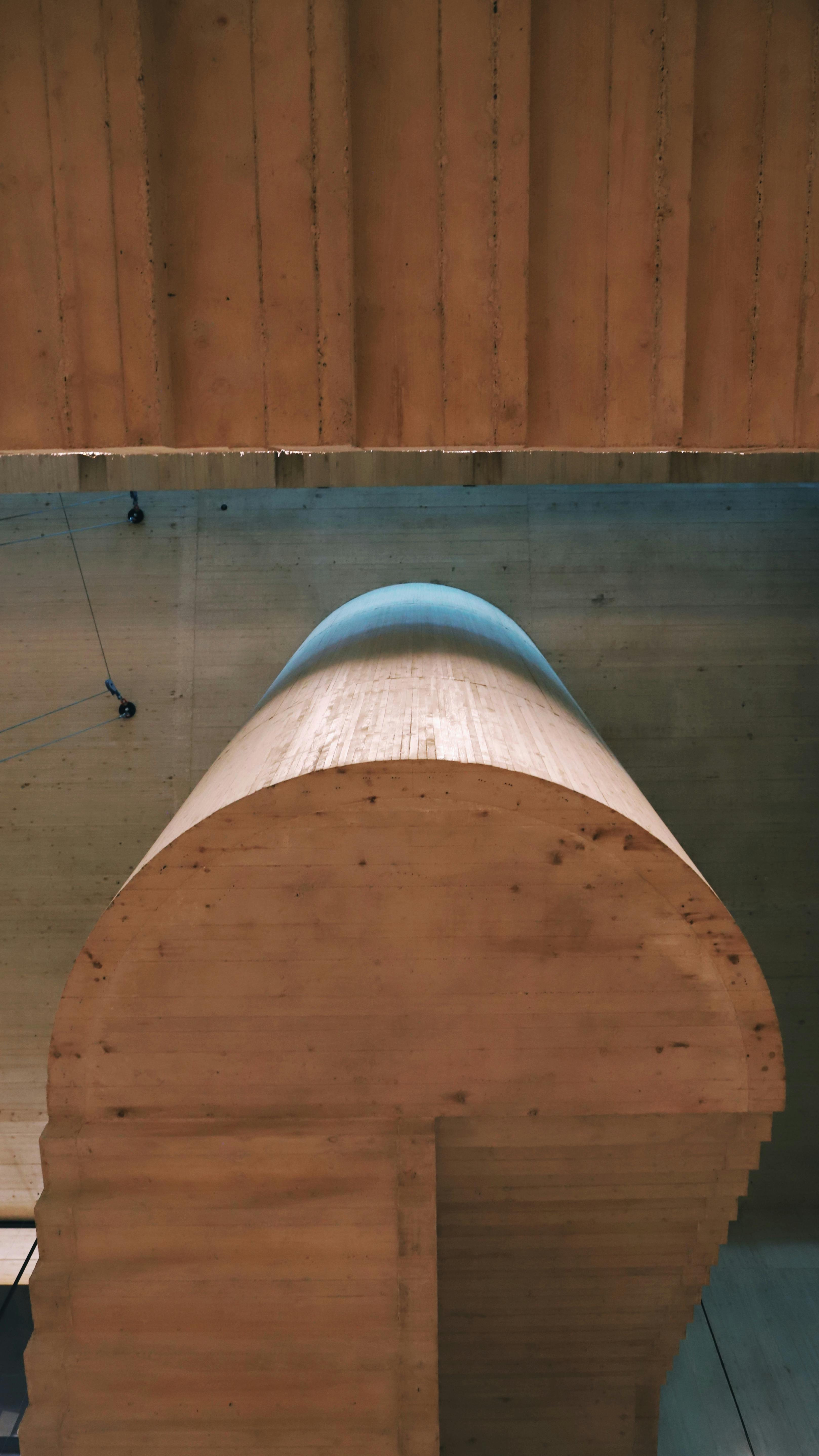 Ücretsiz Avusturya'nın Viyana kentinde modern bir ahşap mimari tasarımın yakın çekimi. Stok Fotoğraflar