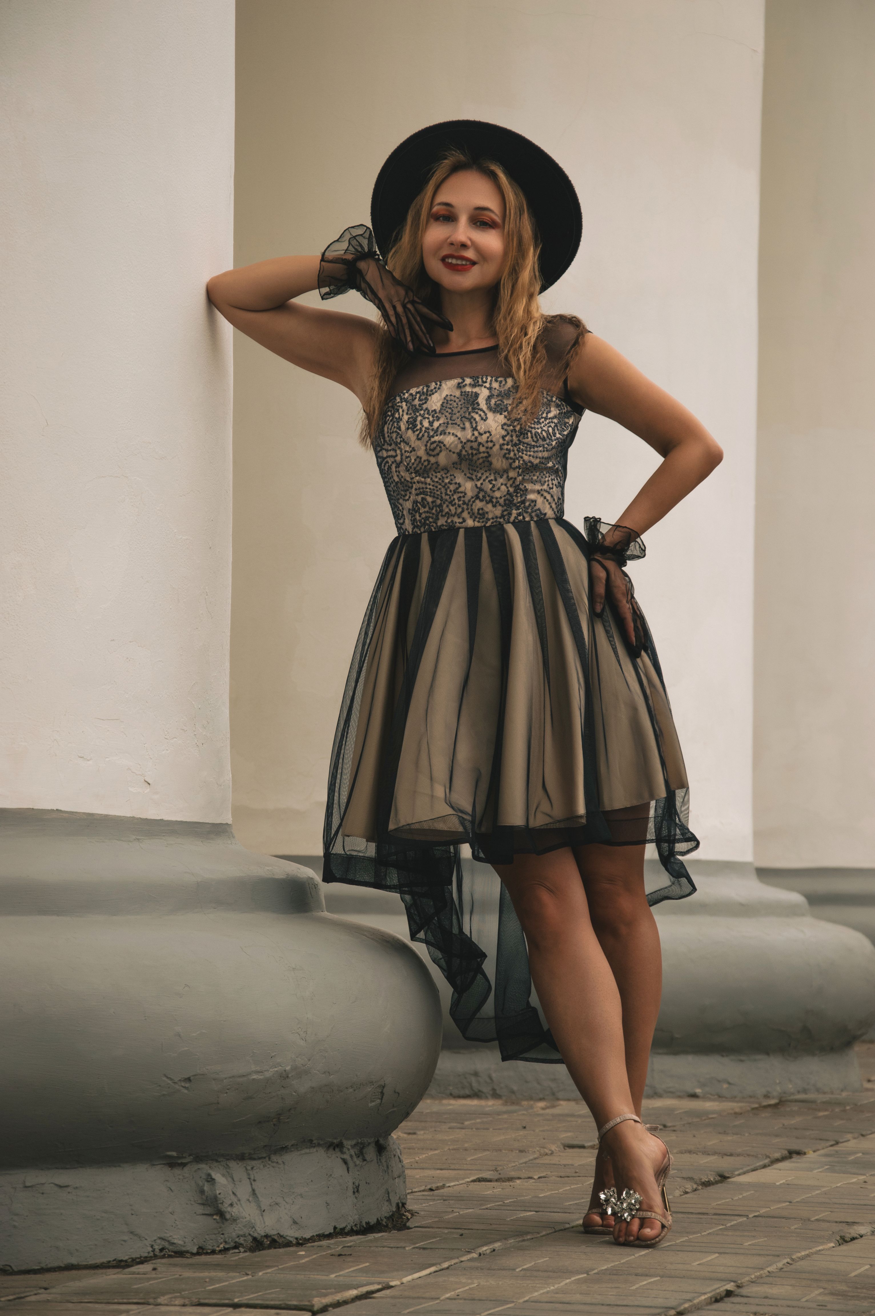 elegant high neck dresses Sleeveless High Neck Backless Chiffon Prom Dress Evening Dress PG411 US0 / Lavender main image 1
