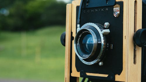 Close-Up Photo Of Camera Lens