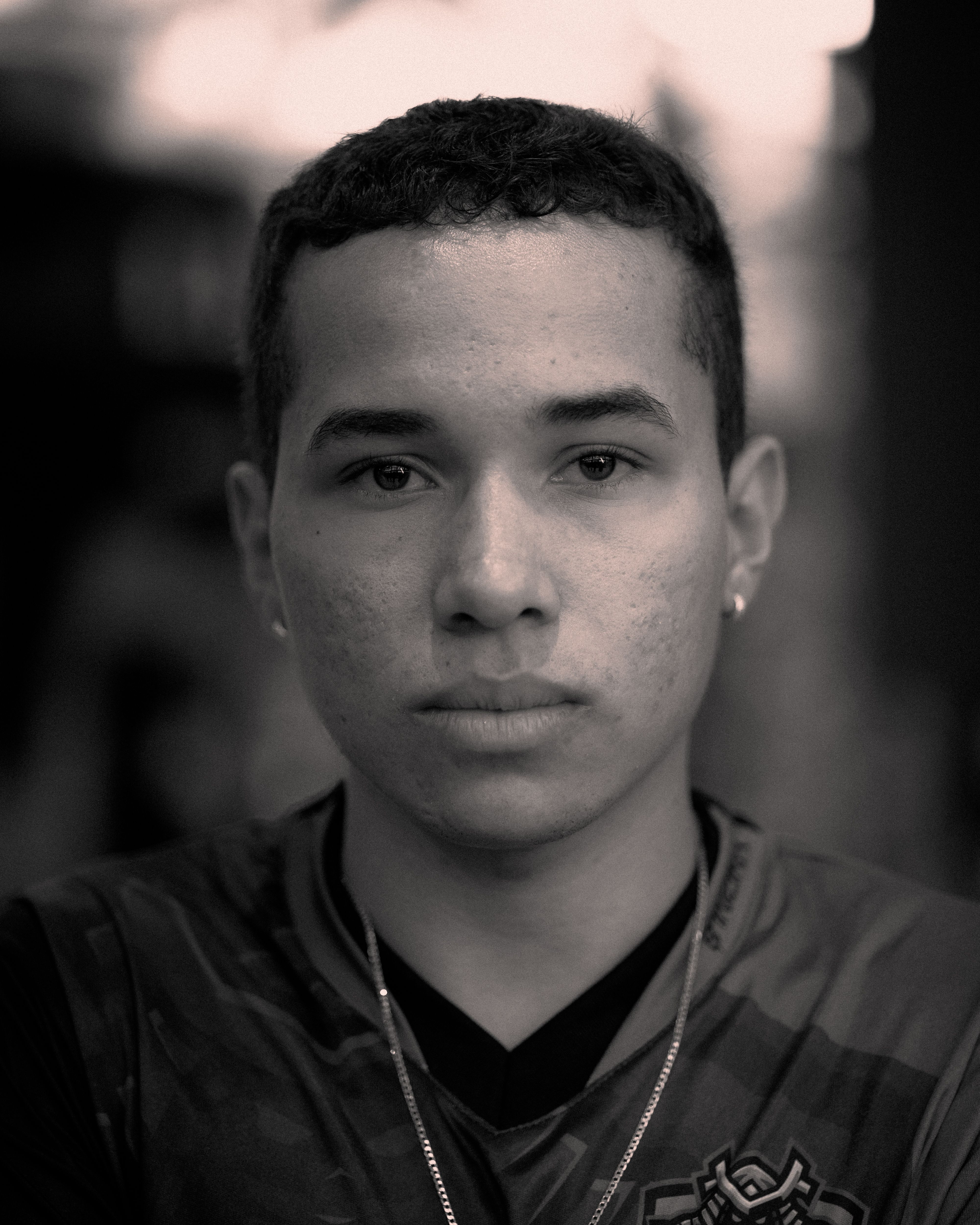 Black and White Portrait of a Young Man · Free Stock Photo