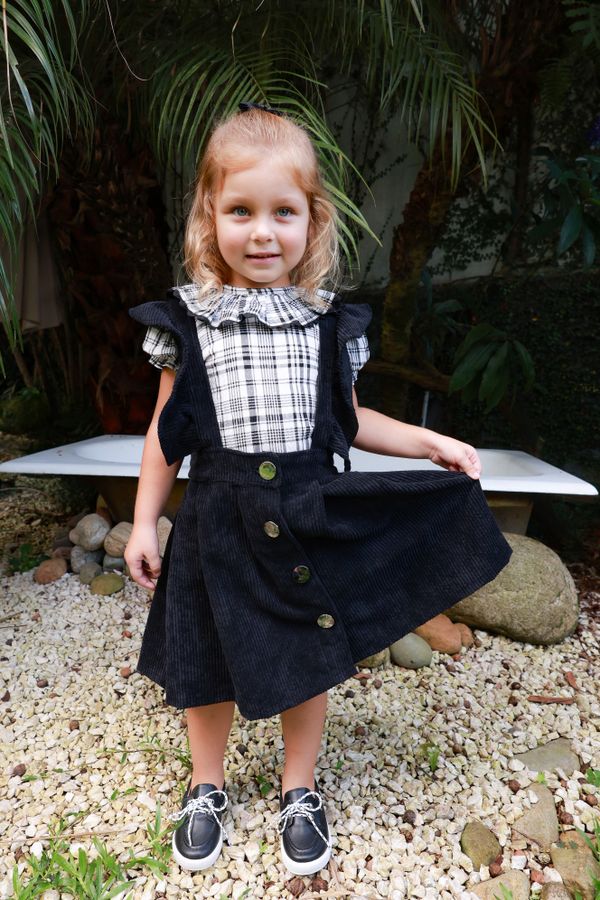 Ruffle Collar Blouse