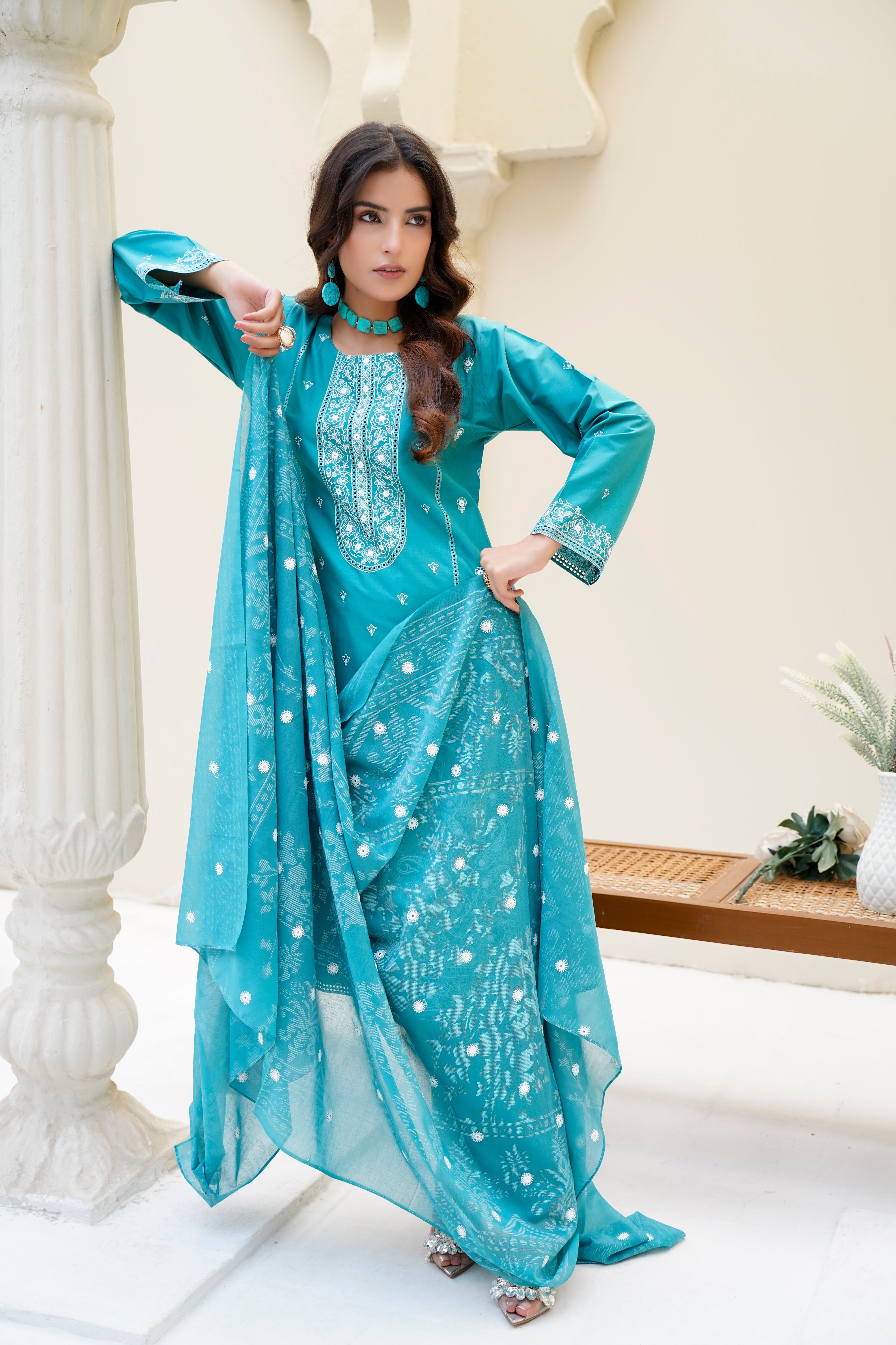 Vibrant Eastern Dress