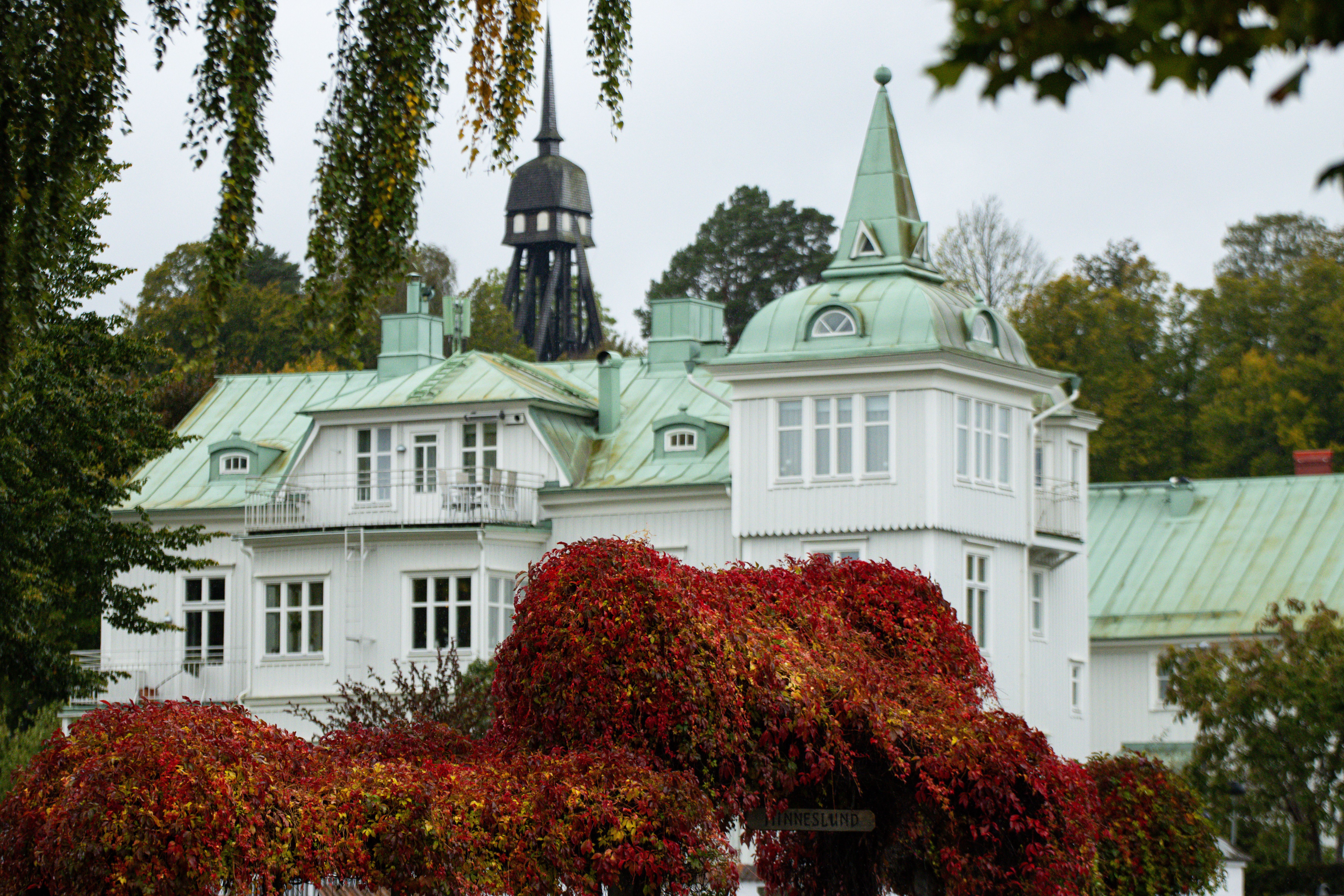 Charming Autumn Scene in Jönköping, Sweden