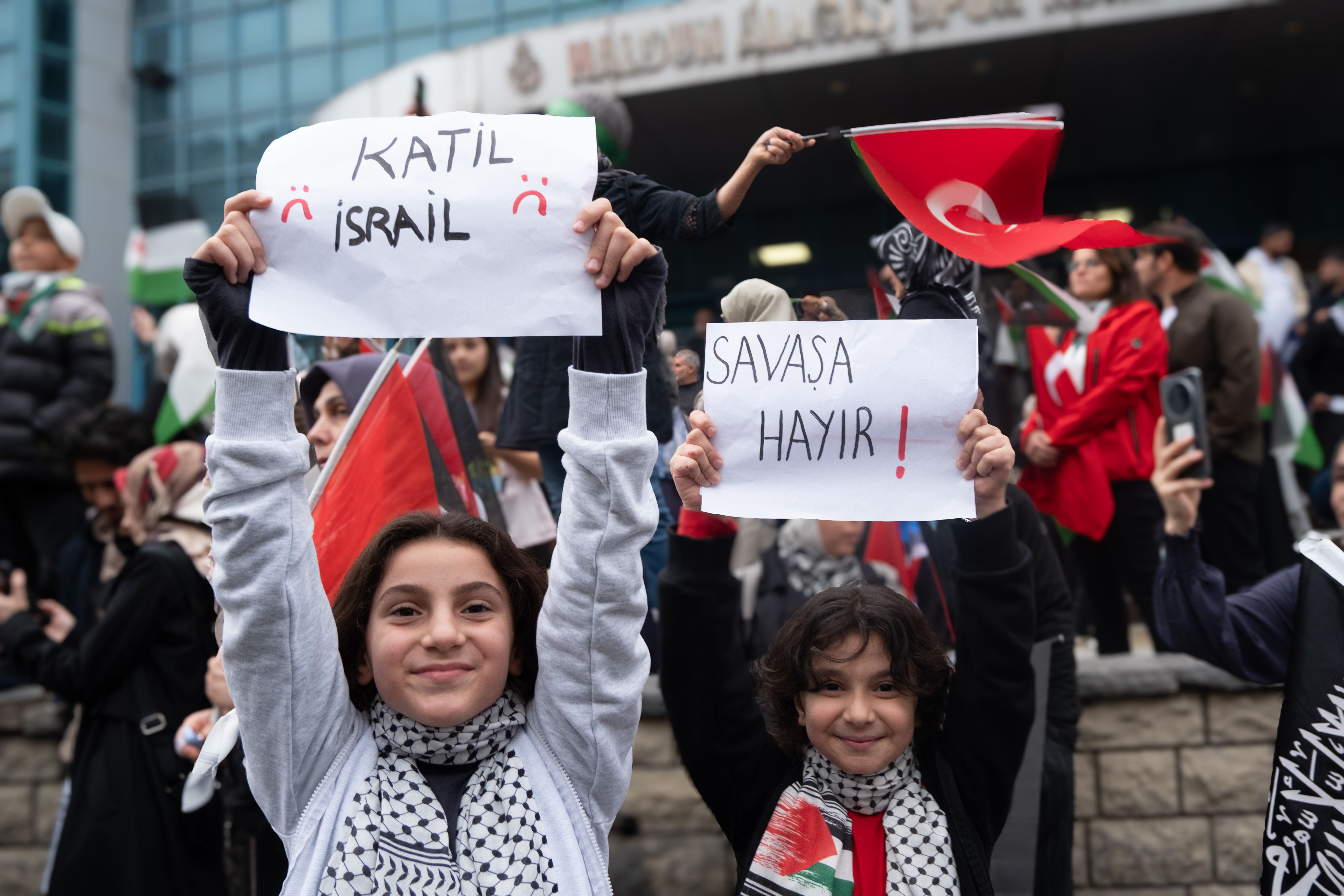 Protesters in Demonstration Holding Signs · Free Stock Photo